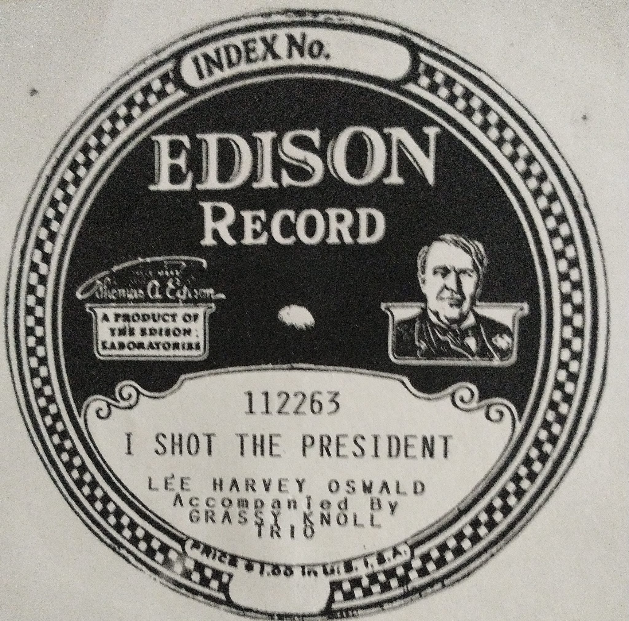 What is the story behind this 1933 test pressing?