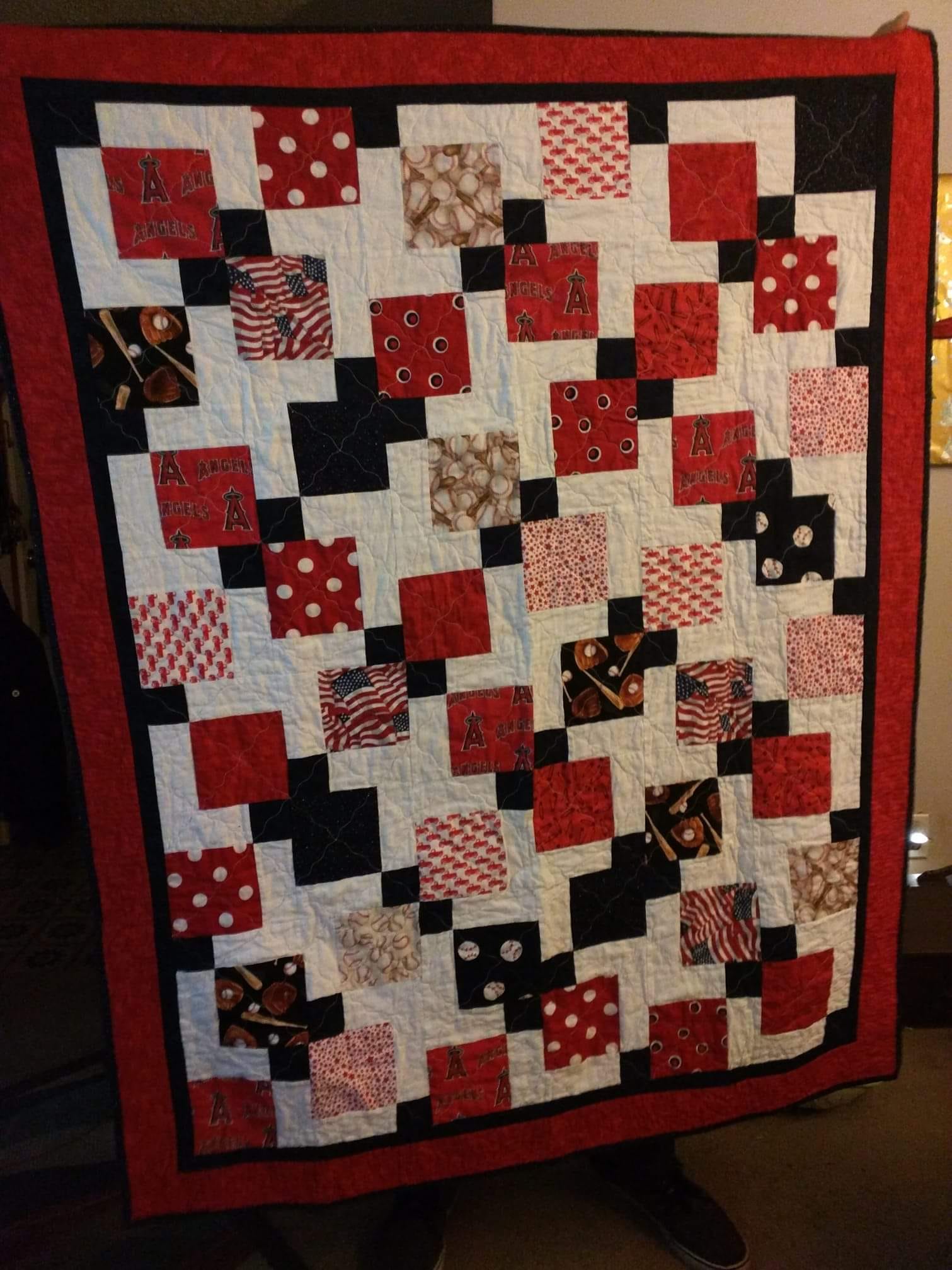 Has anyone made a quilted fabric angel?
