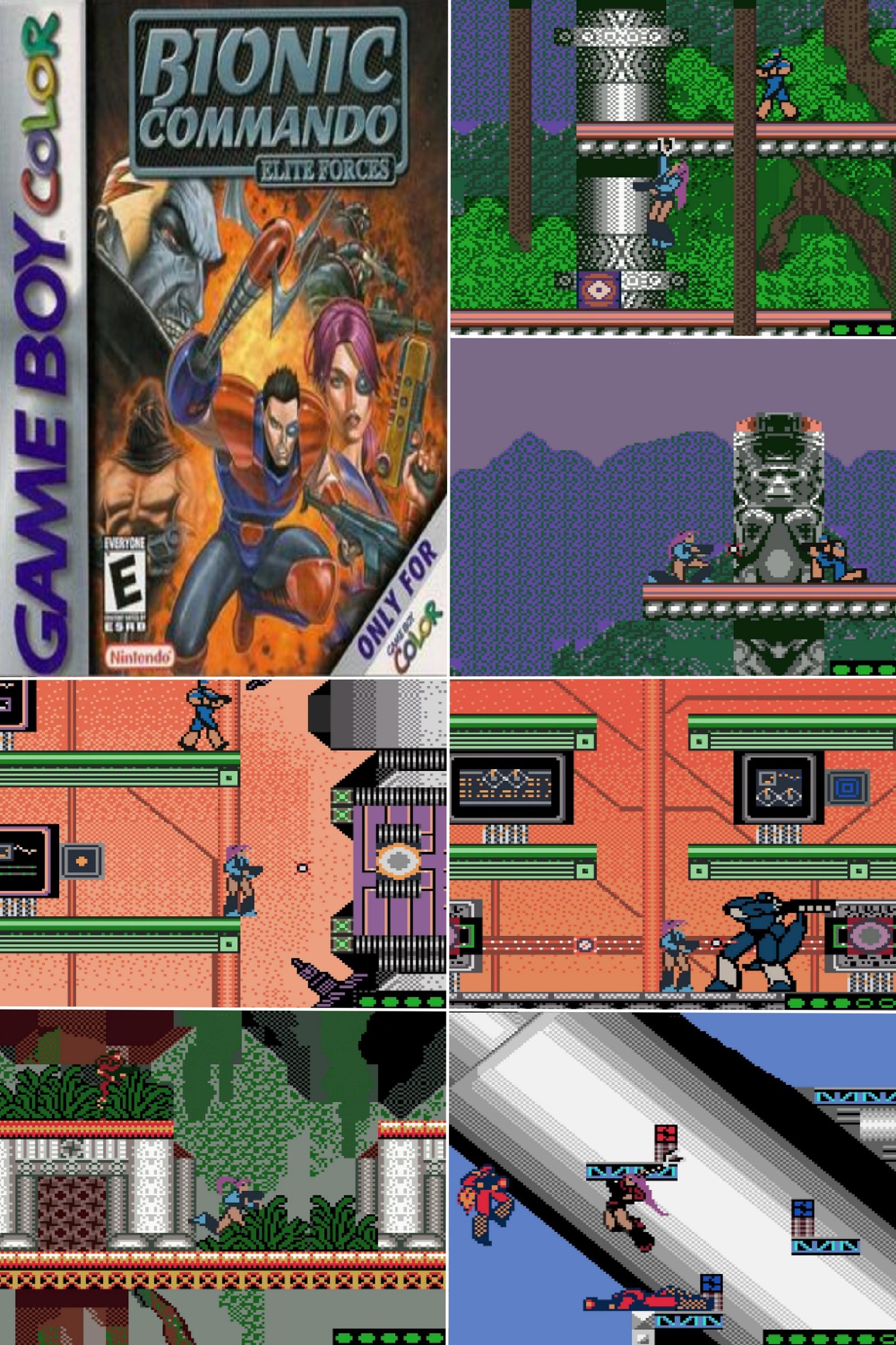 Bionic Commando: Elite Forces for Game Boy Color