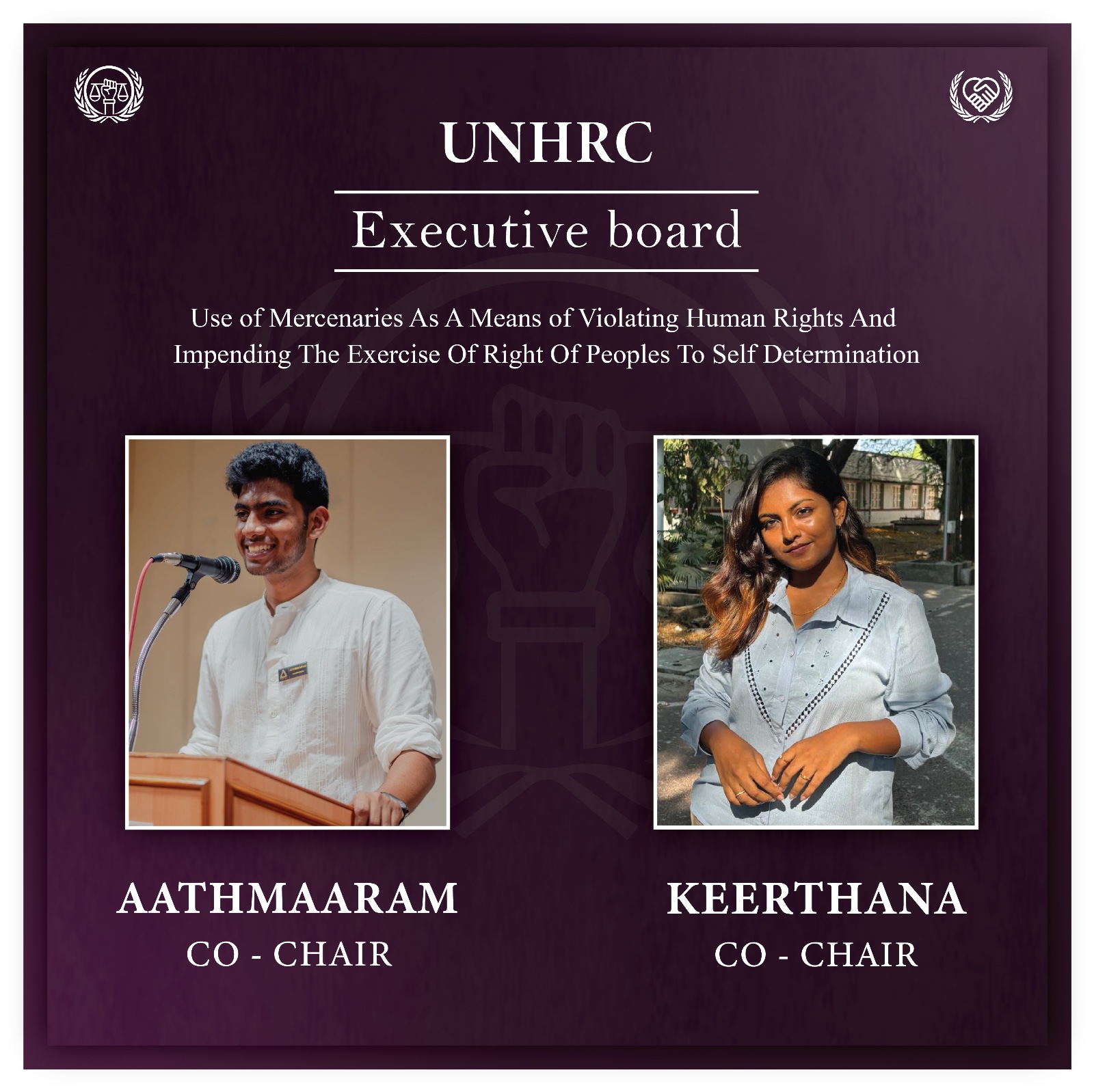 M.O.P - Introducing, the Executive Board of MOP MUN 2025 for the United ...