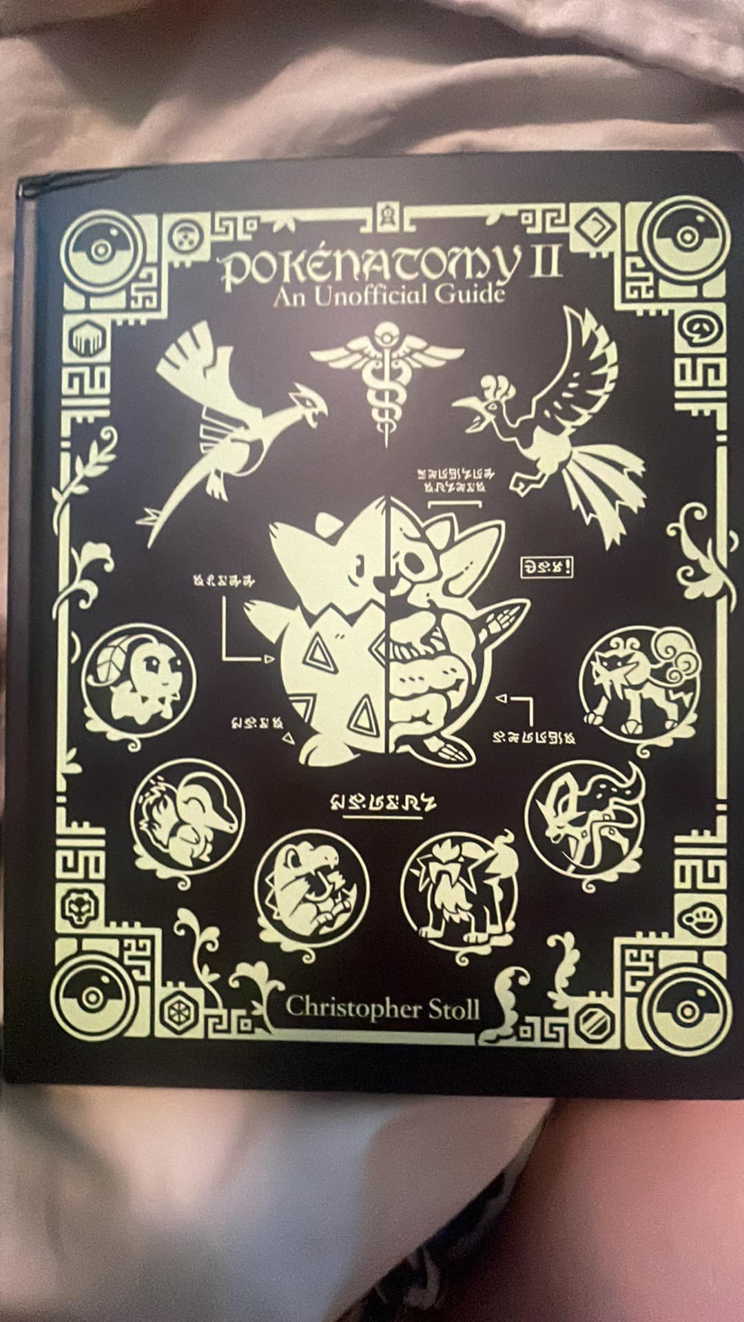 Pokenatomy volume 2 with detailed Pokemon drawings