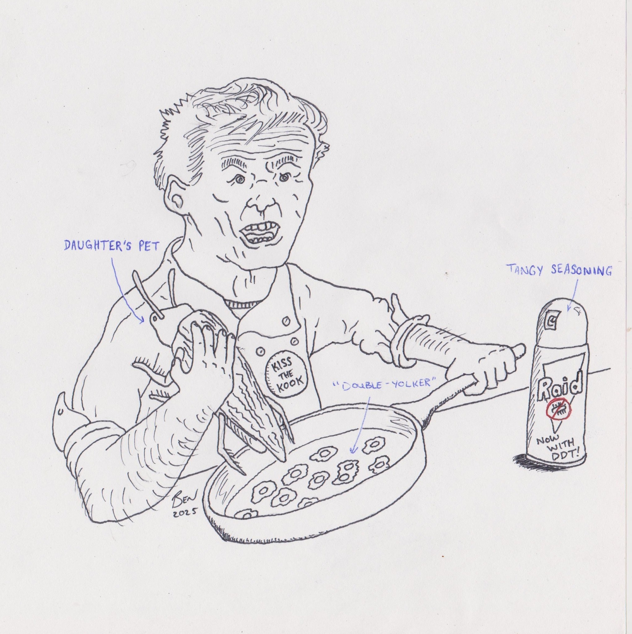 Ben's - 'Gordon Ramsay,' as played by aspiring Ramsarian actor Clifton ...