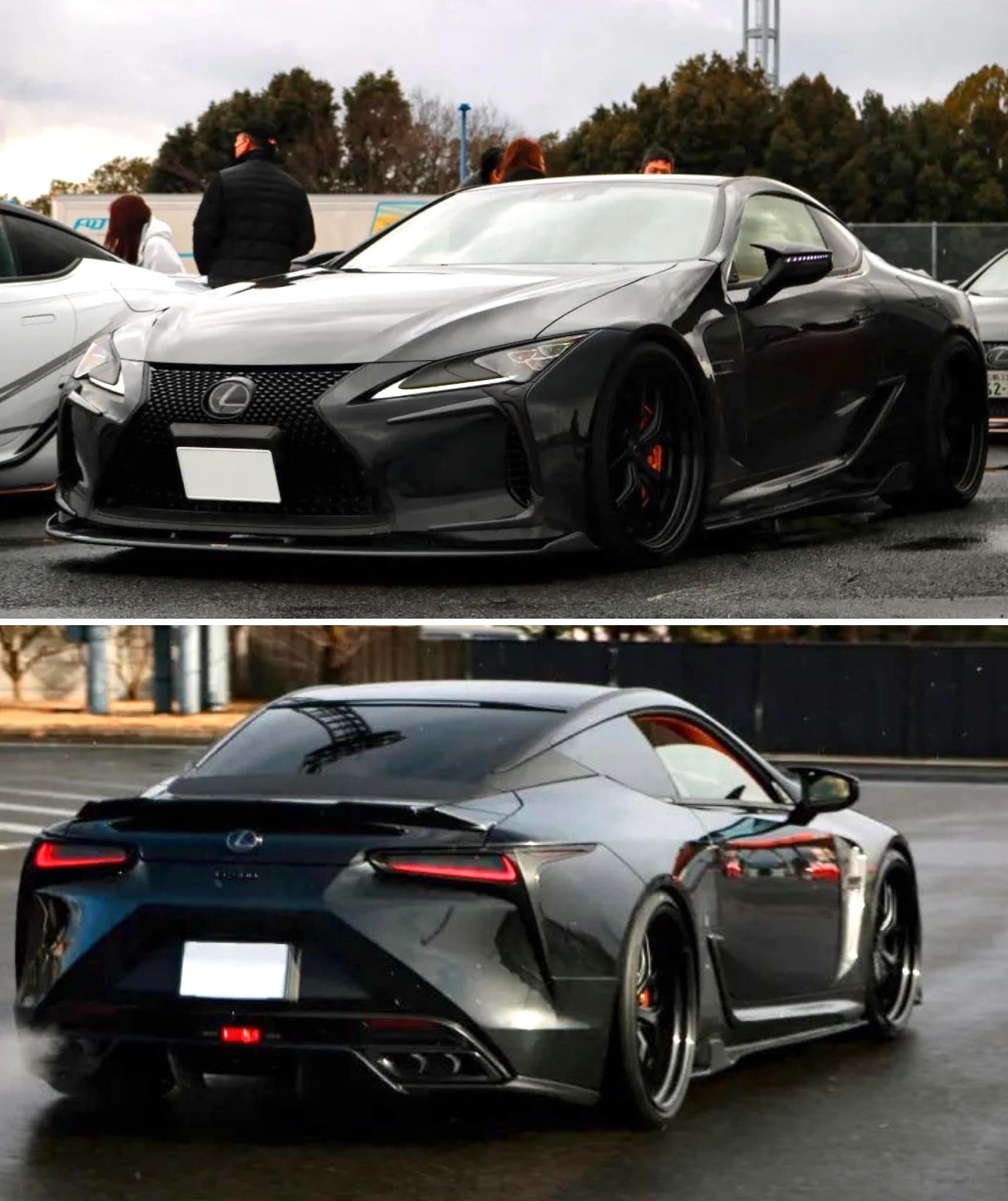 LC500 with Aimgain body kit and Rowen Japan garnishes