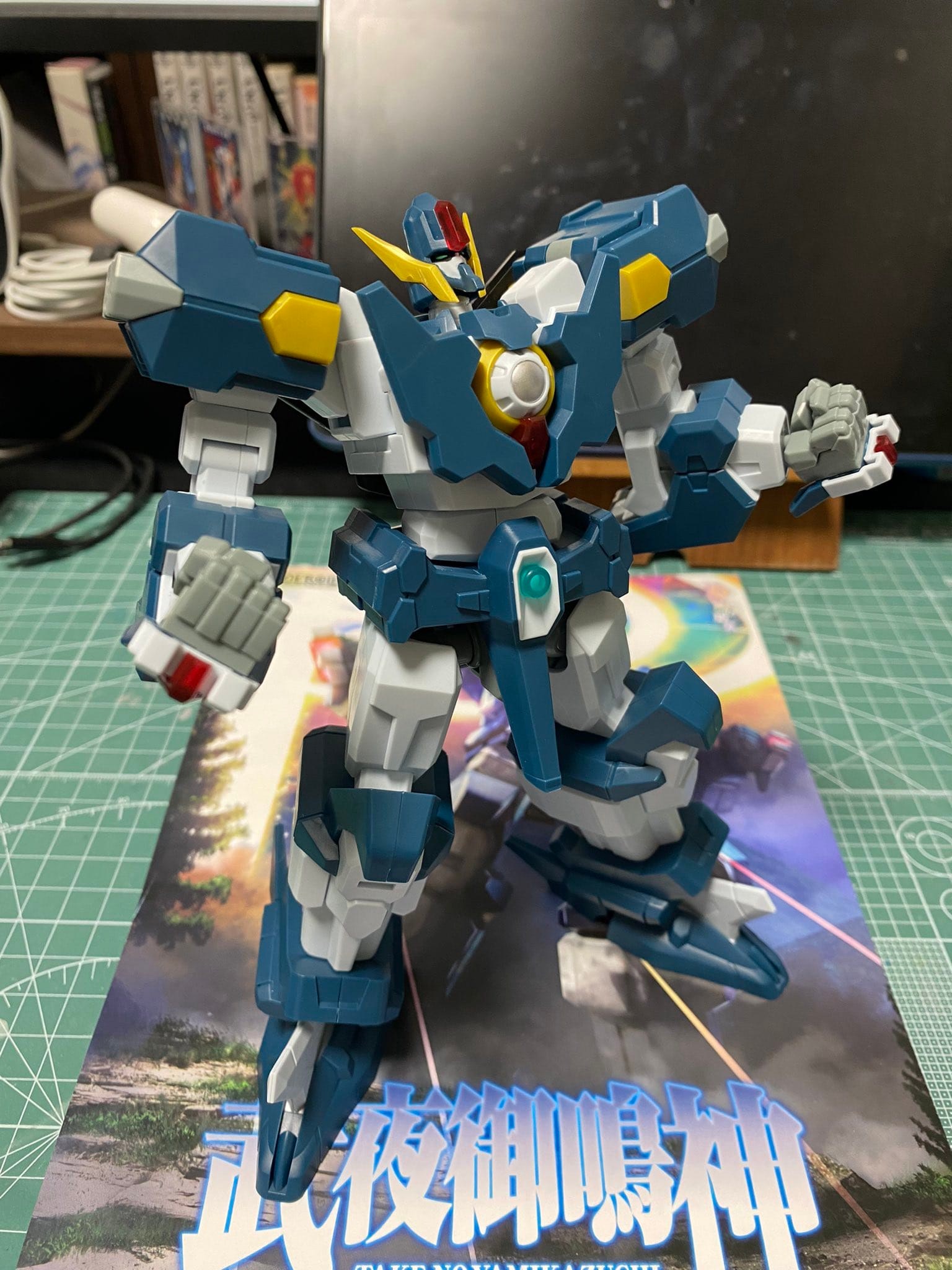 日本玩家開箱的GSC《神無月巫女》MODEROID 「武夜御鳴神」與「武夜御