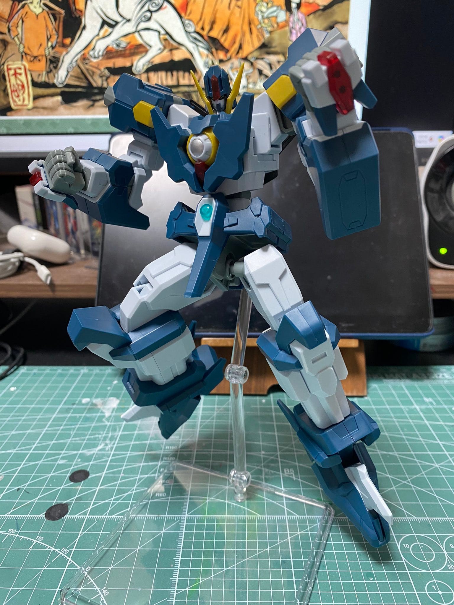 日本玩家開箱的GSC《神無月巫女》MODEROID 「武夜御鳴神」與「武夜御
