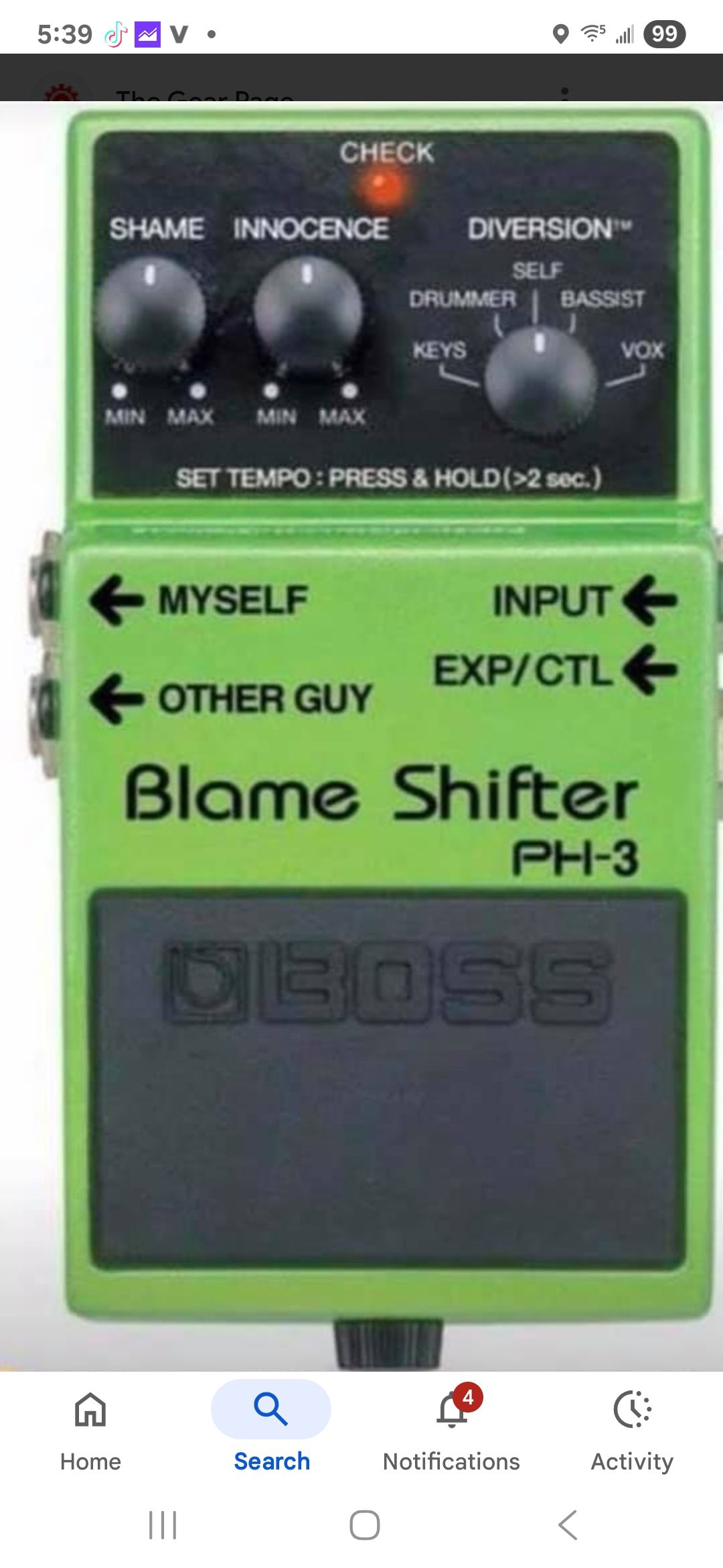 Sitori Sonics pedal disappearance theories?