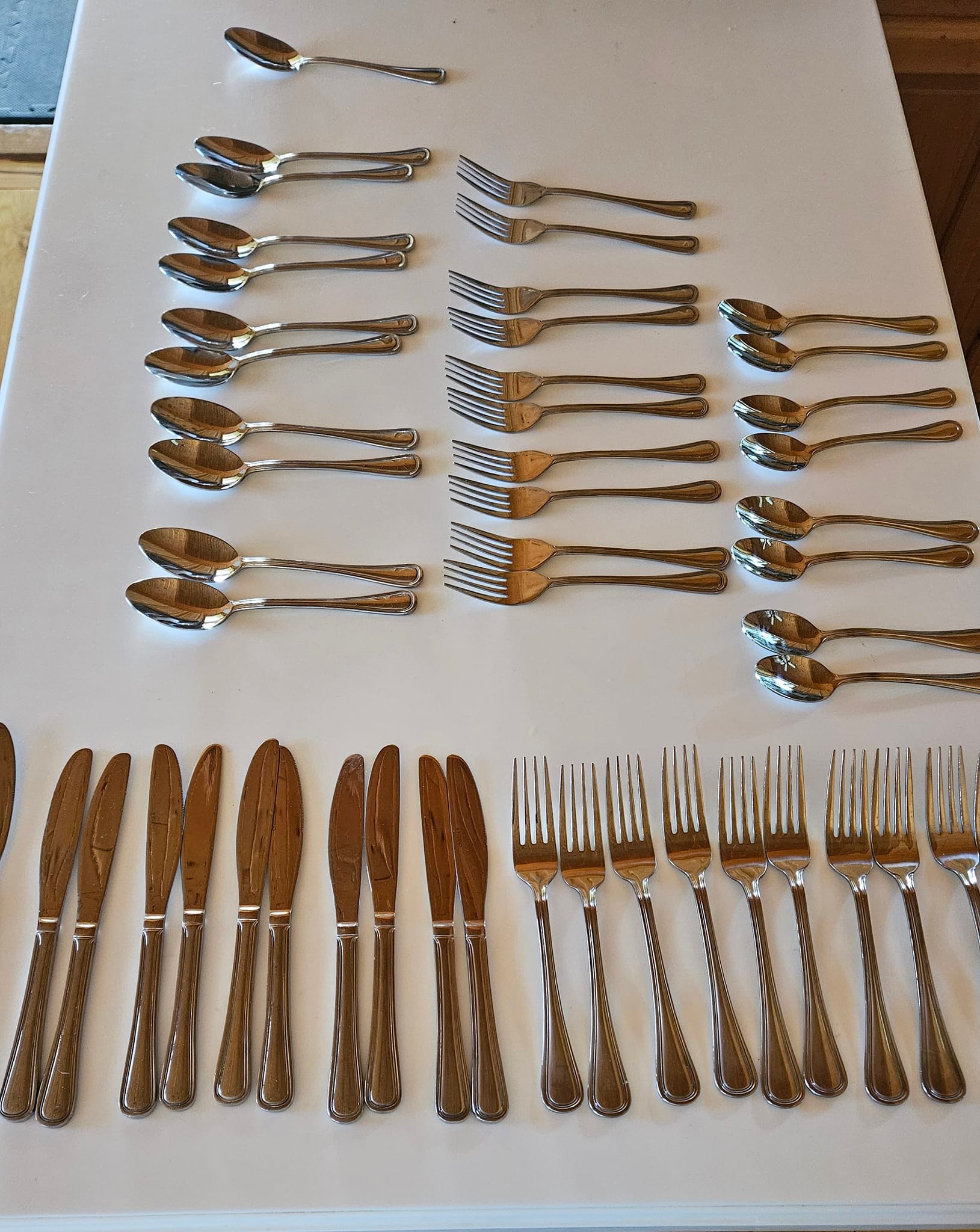 Vintage Wallace Stainless Steel Flatware