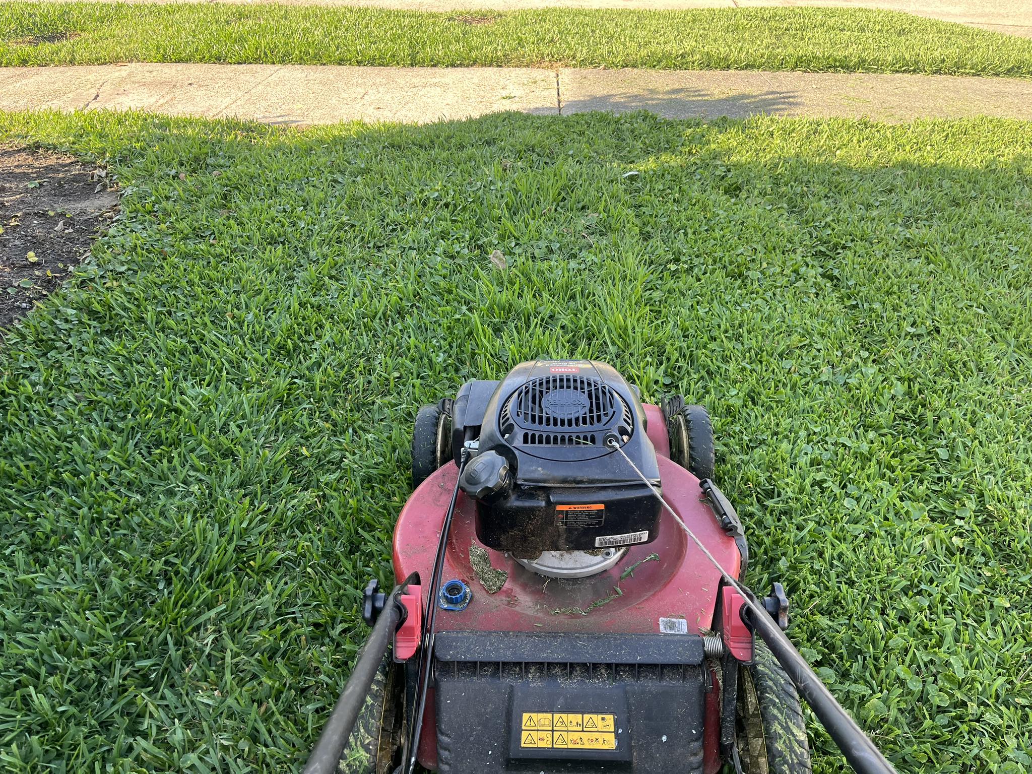 Optimizing lawn mowing route with Toro 20371