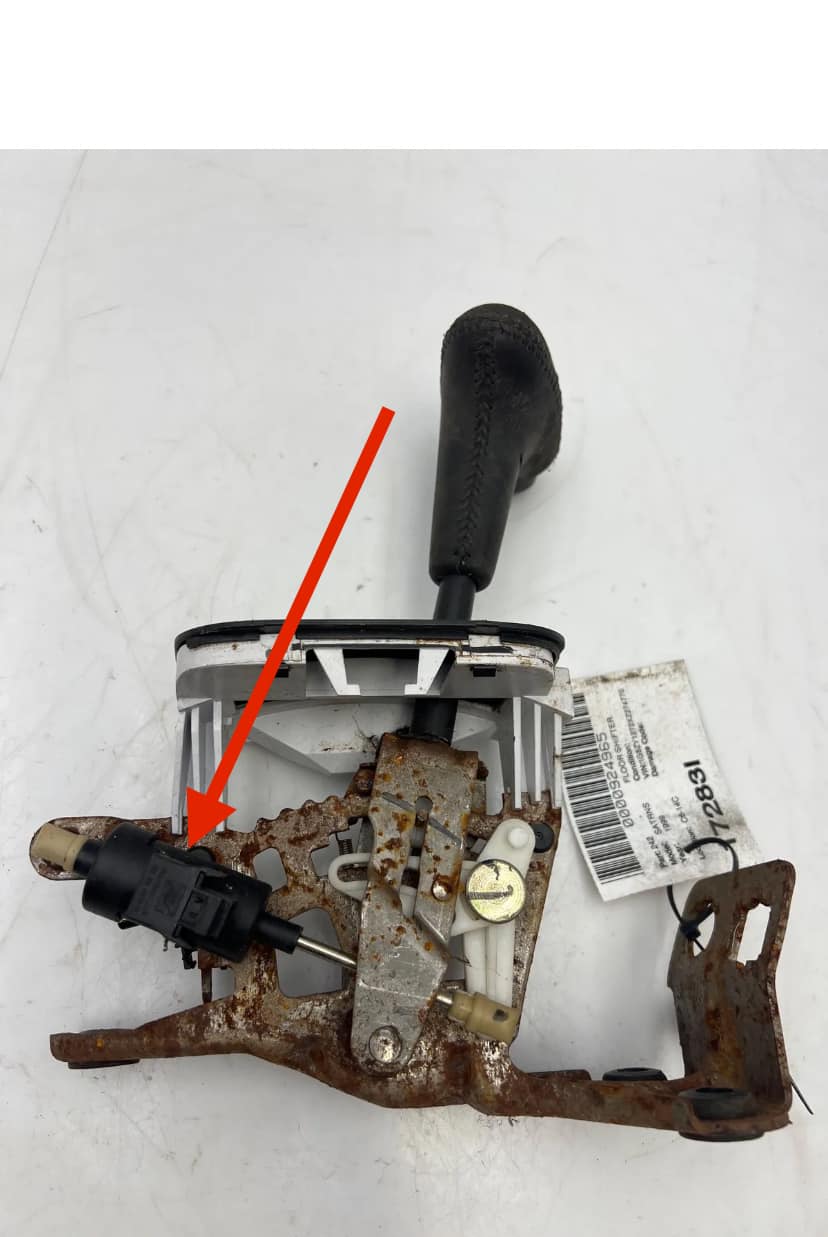 リトル Shift interlock solenoid/actuator not found