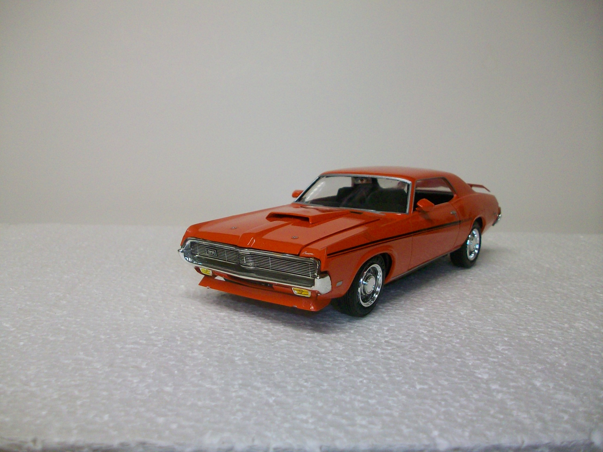 Completed AMT Pro Shop 69 Cougar Eliminator model car