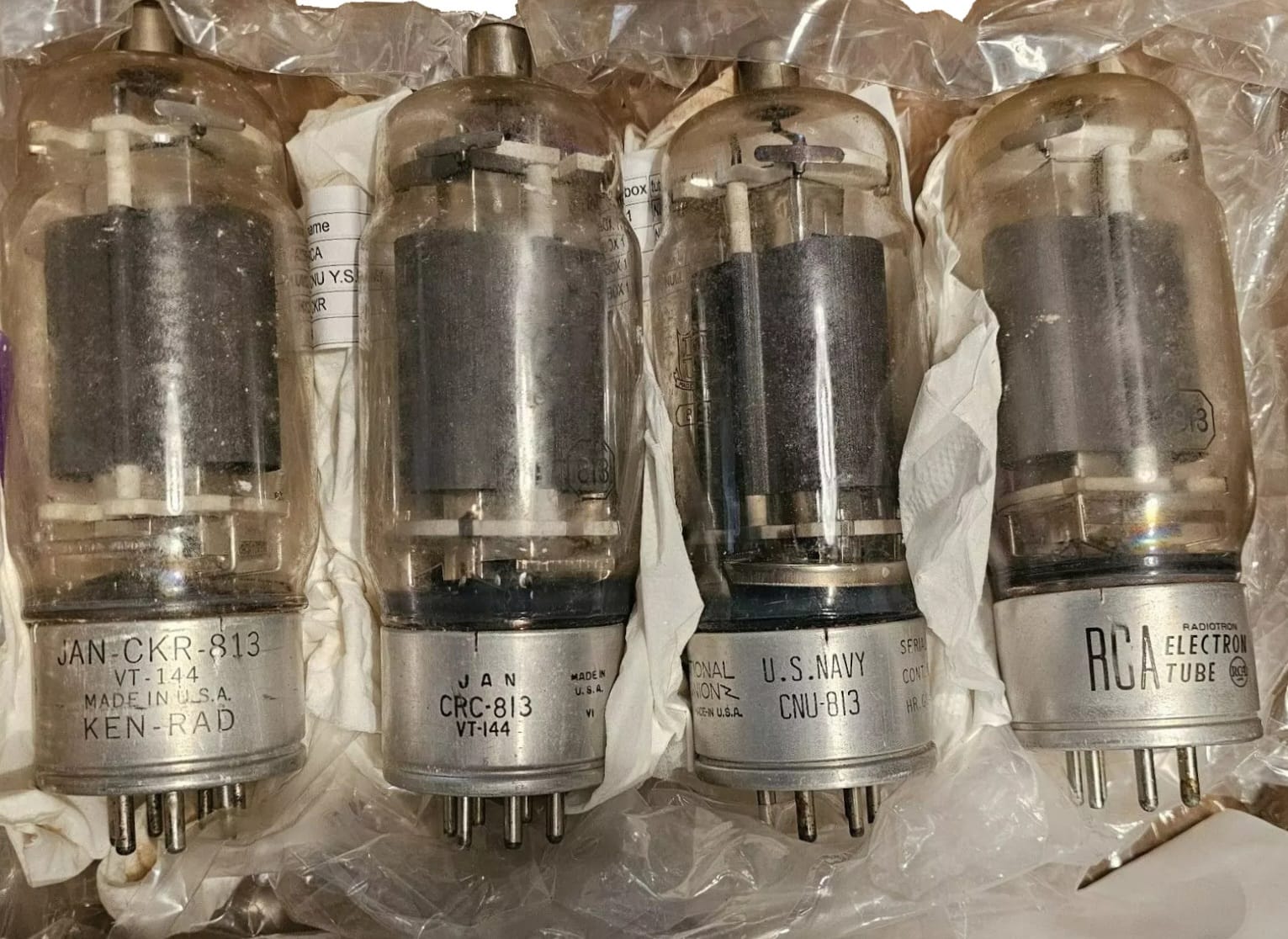 VALVOLA RADIO 6SQ7GT Double Diode-Triode Tube FIVRE Originale EUR 30,00