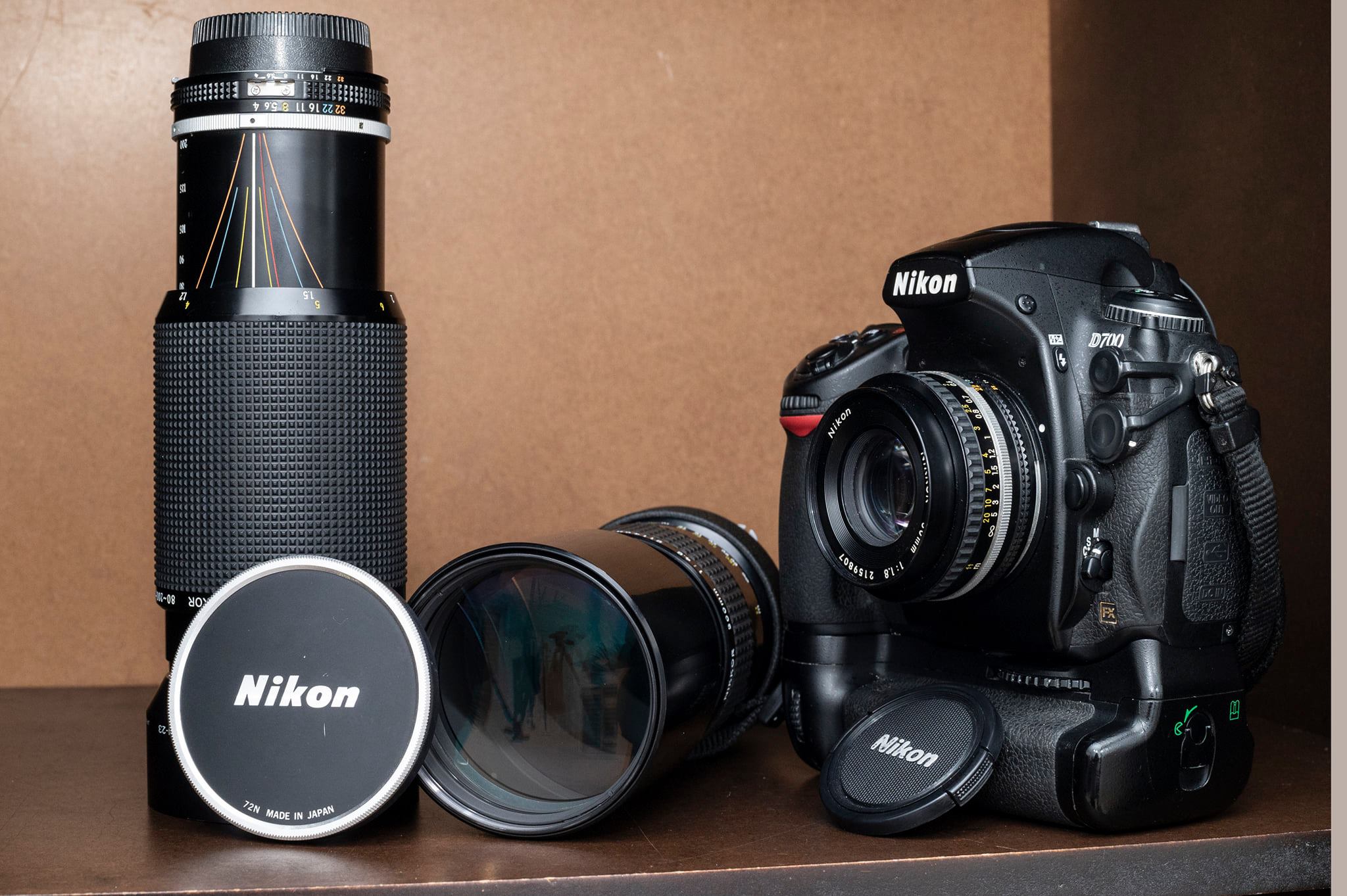 Nikon D700 with Nikkor 50mm AF-D lens