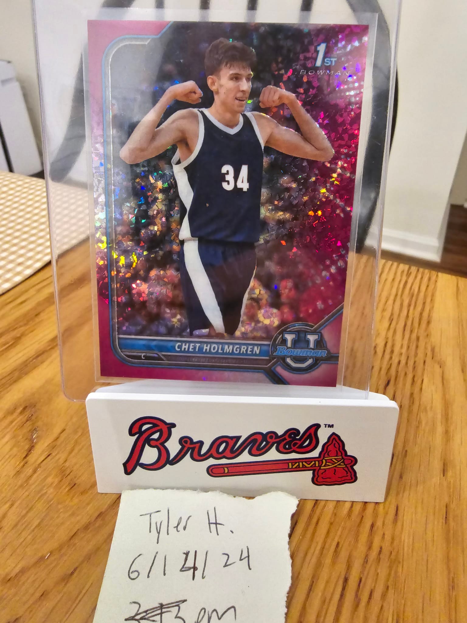 Guess the Winning Final Bid on 2022 Chet Holmgren Panini Auto RC 