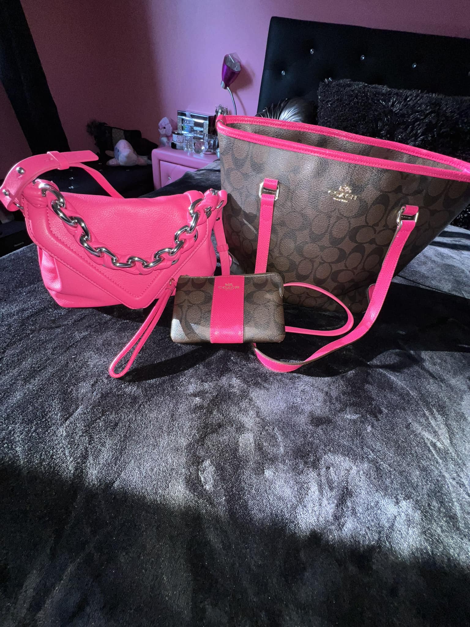 My pink coach purses ? ?