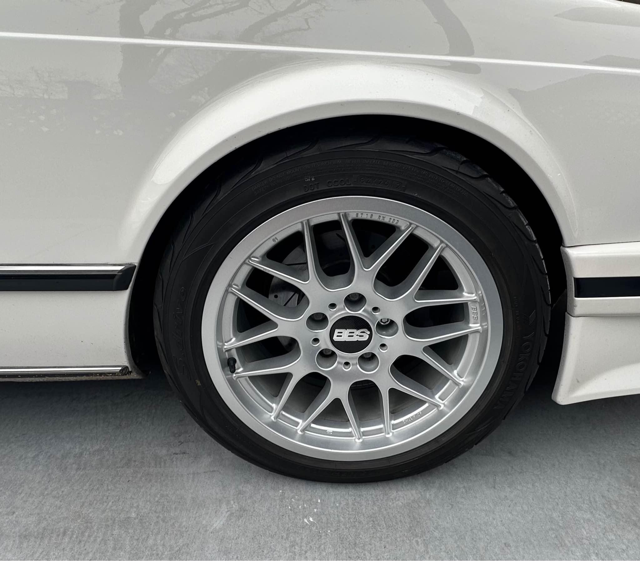 FS BBS RX203 10mm Offset 17x8 square wheels are in good condition 