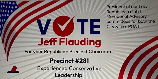 Travis County Republicans | I'm Jeff Flauding and I'm running for ...