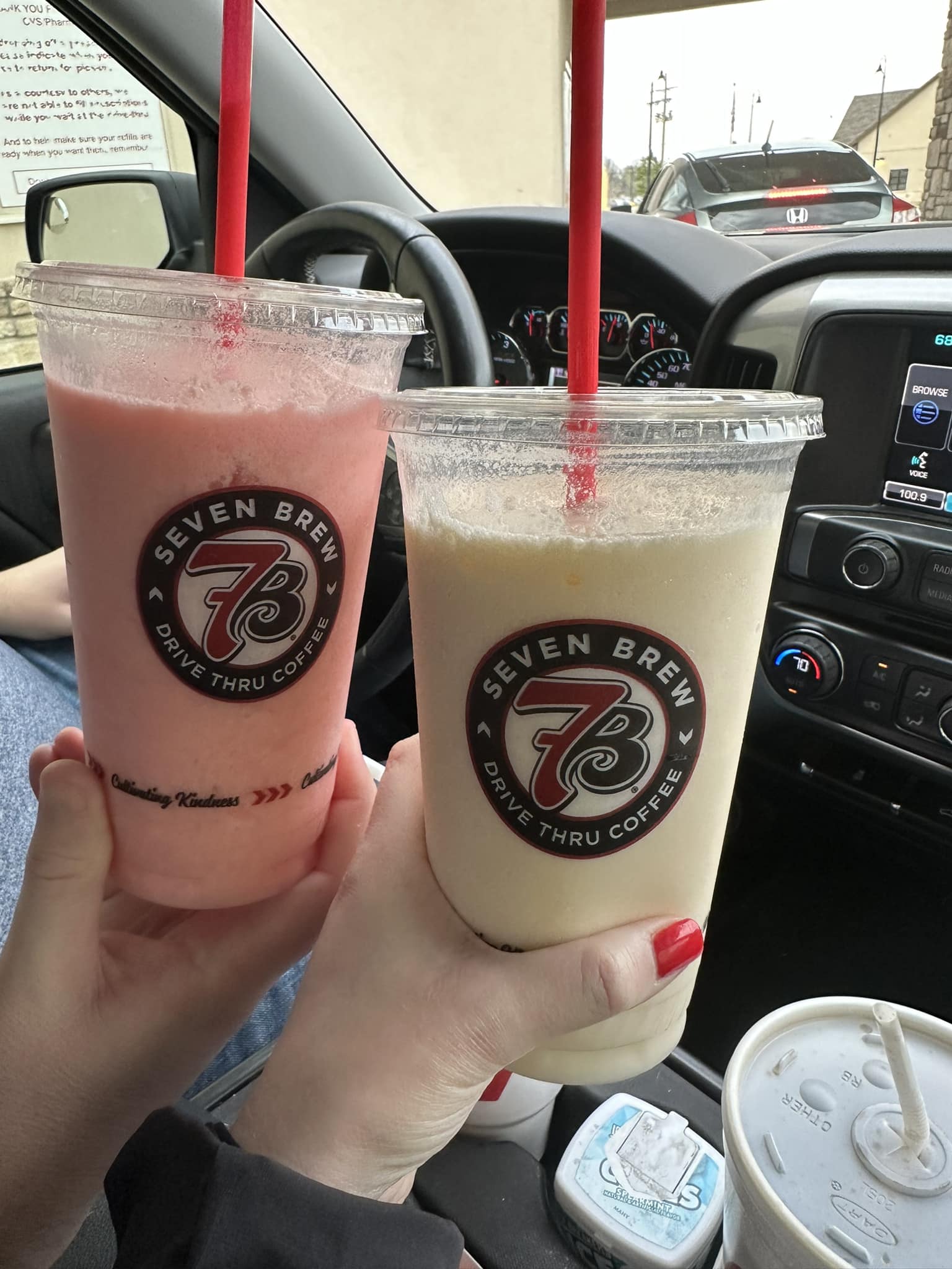 Shake it up with our Blackberry Lemon Freeze! #7brewcoffee