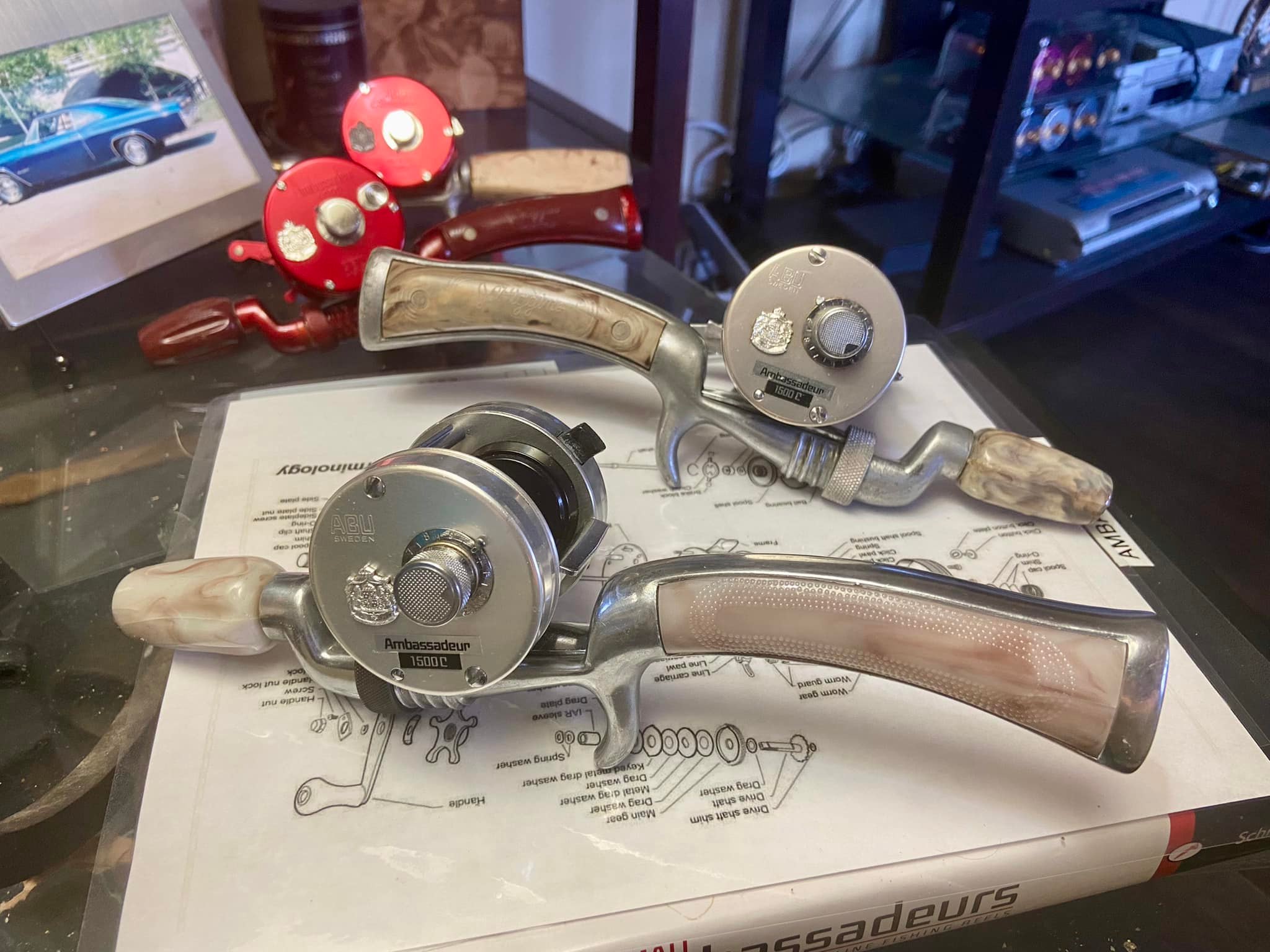 ABU Ambassadeur 1750 and 1750A Fishing Reels Discussion