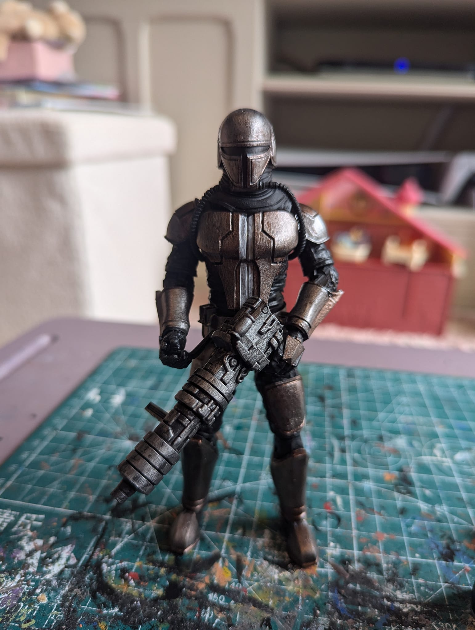 Mandalorian Neo-Crusader custom figure build