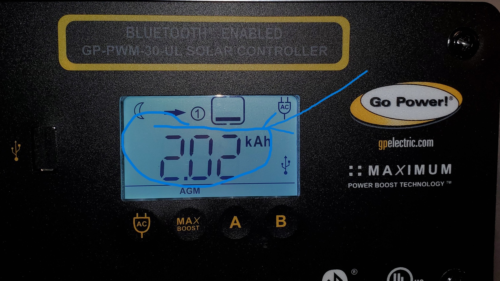 Go Power! GP-FLEX-200 200 Watt Solar Flex™ Kit w/30A Digital Controller