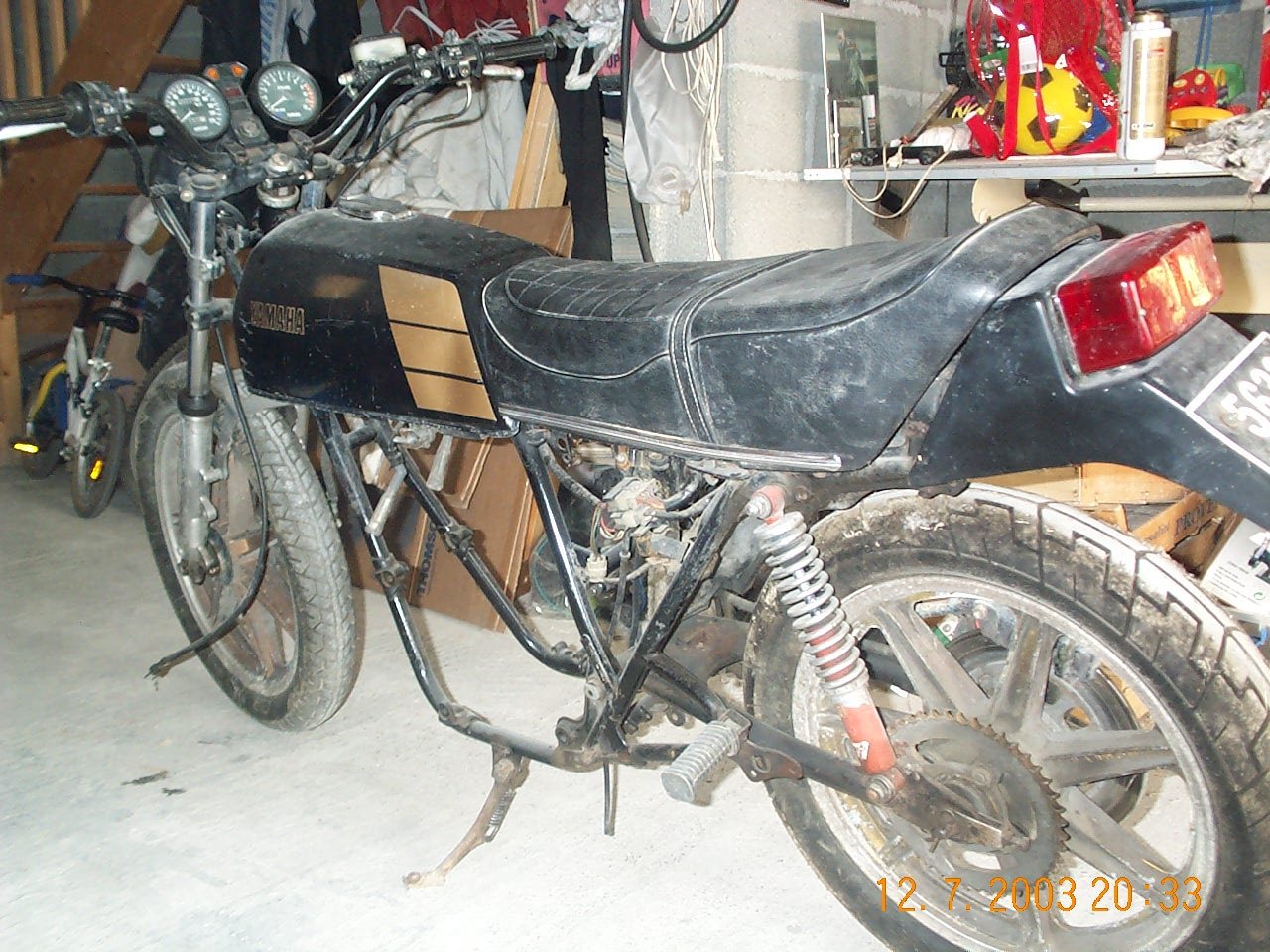 1977 Yamaha XS 500 motorcycle owner introduction