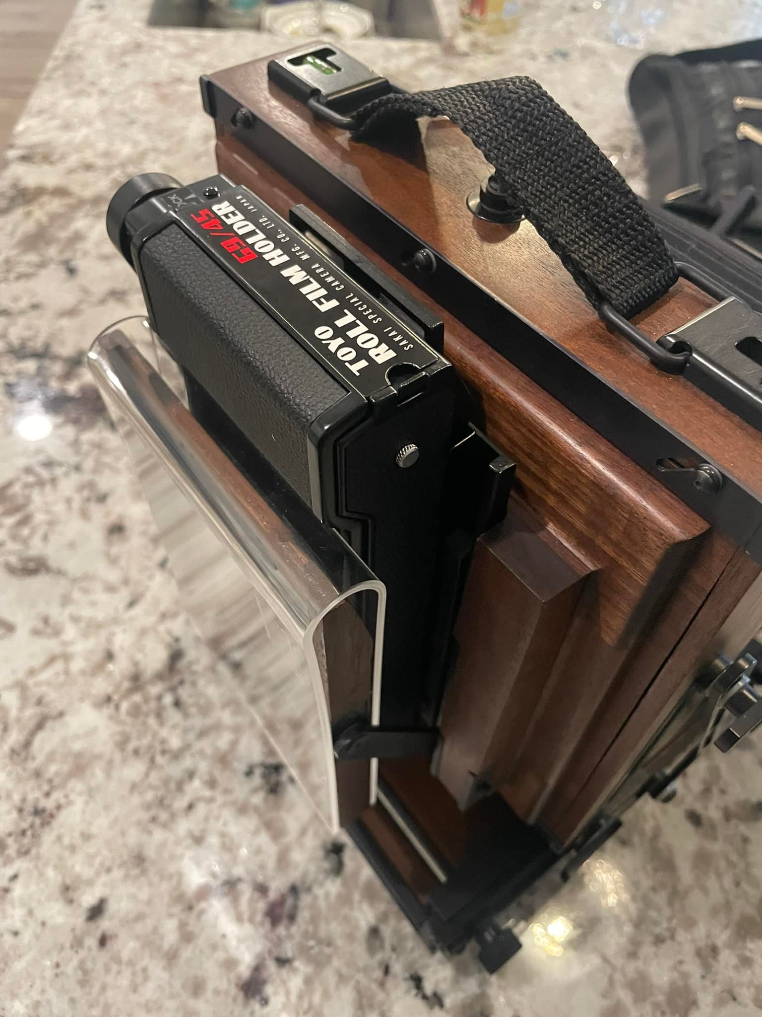 Toyo 69/45 roll film holder for 4x5 cameras