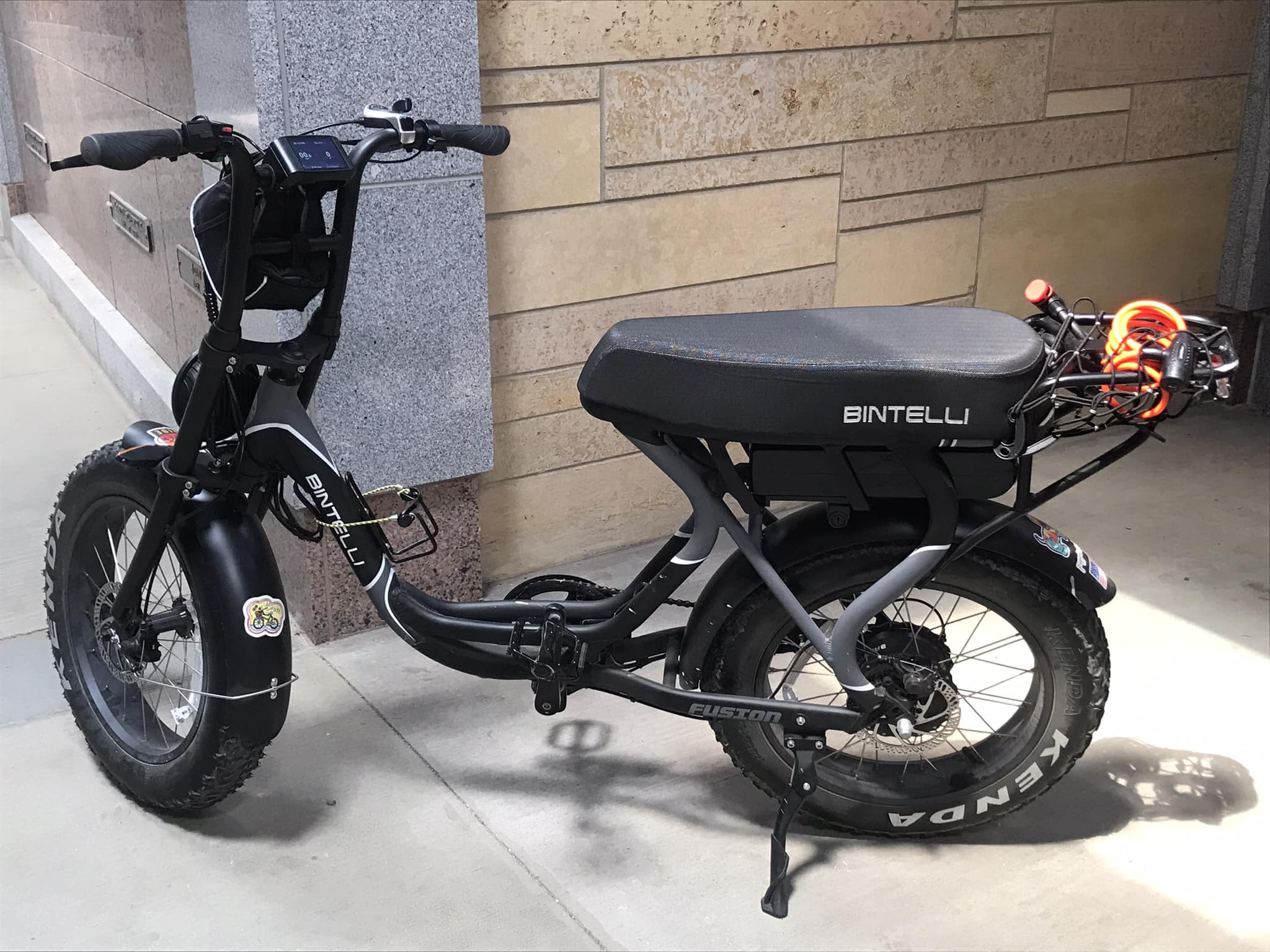 bintelli e1 electric bicycle Certified Trend e-bike Looking at a Bintelli journey.