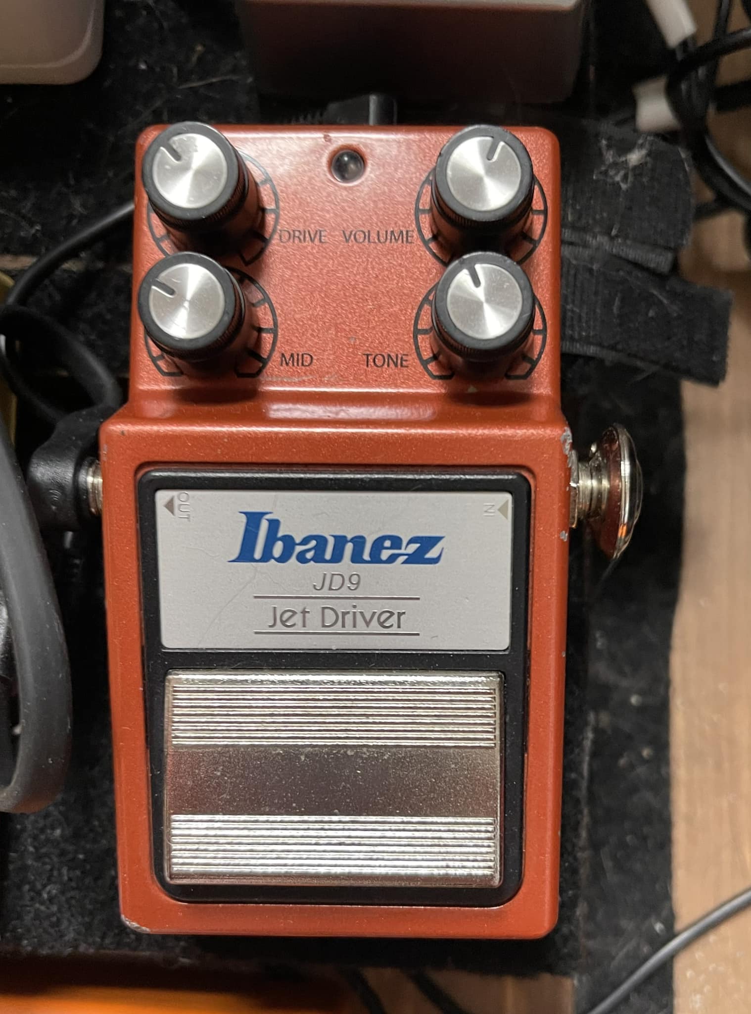 What is the Ibanez JD9 Jet Driver pedal used for?