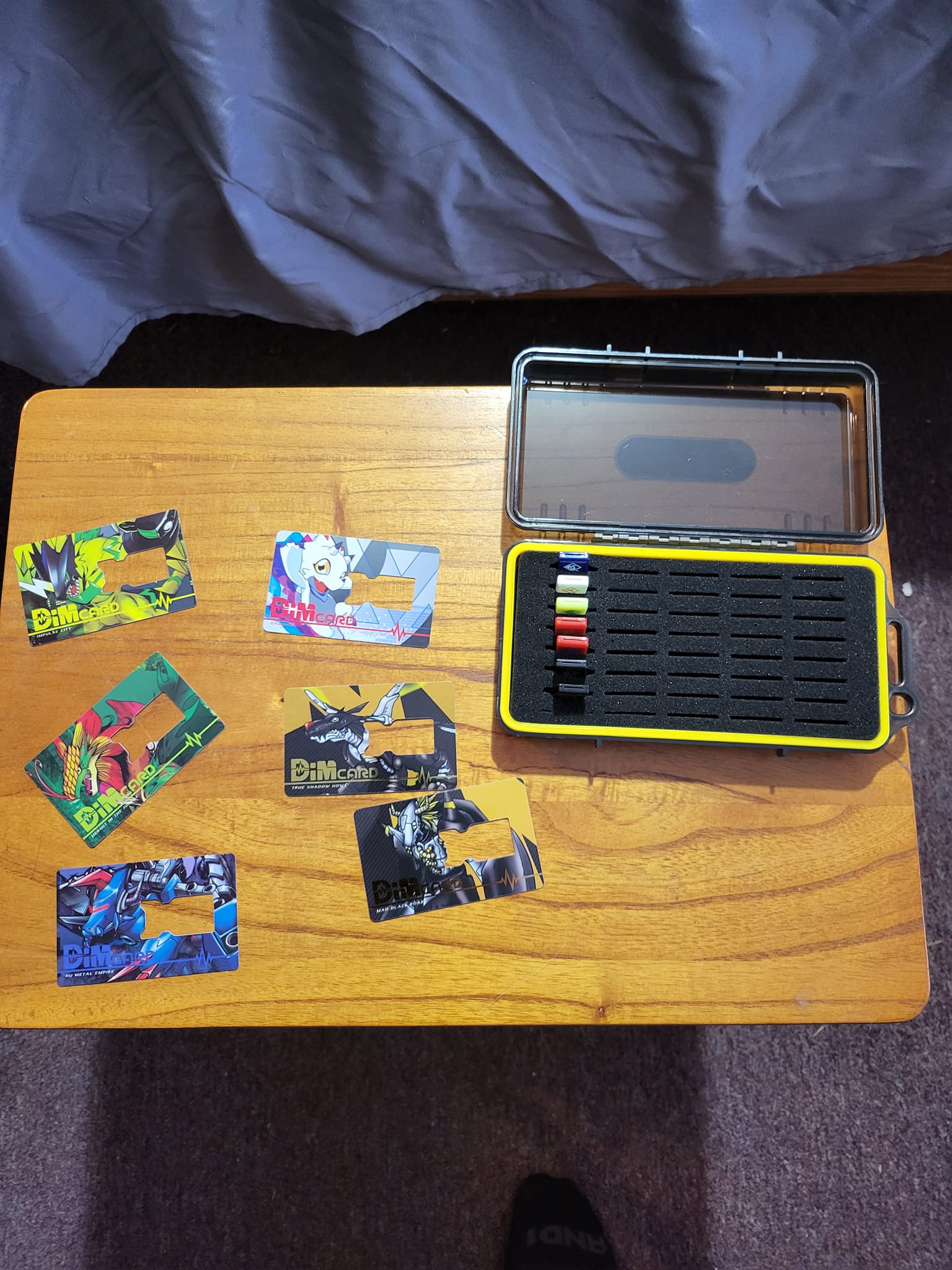 digimon card holder Dim 'Dinasty of the Evil' + Dim Card Case Digimon Card Game Official Card