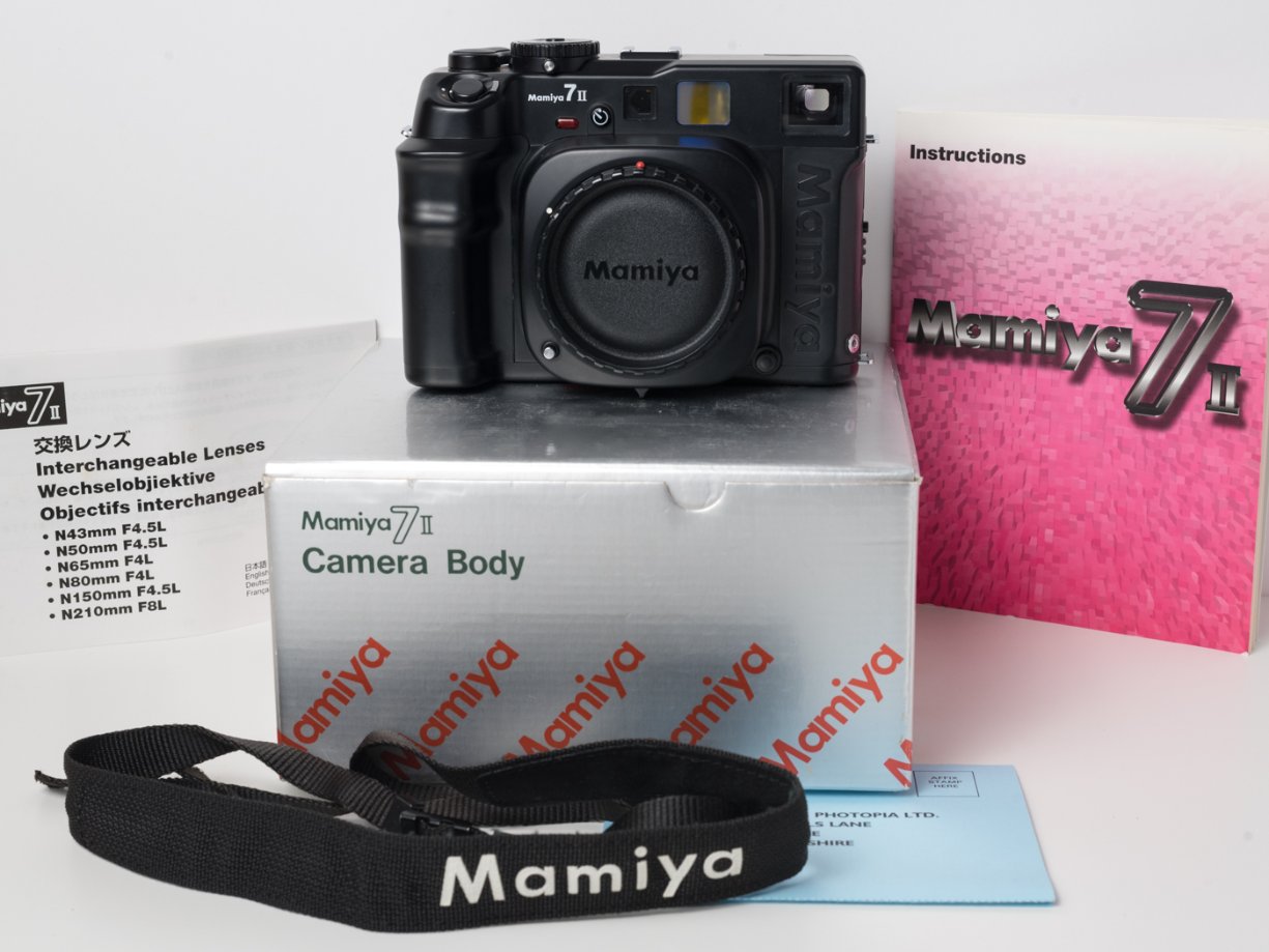 Edit: the camera body is sold. I am selling my Mamiya 7II in 