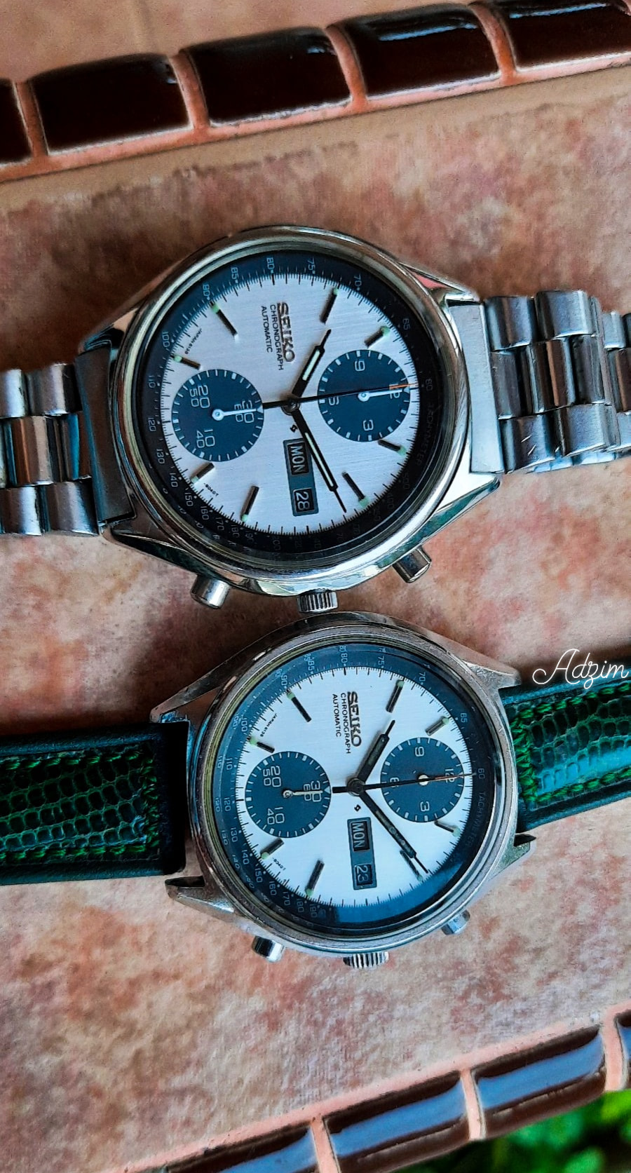 Seiko 6138 and 6139 chronograph collection