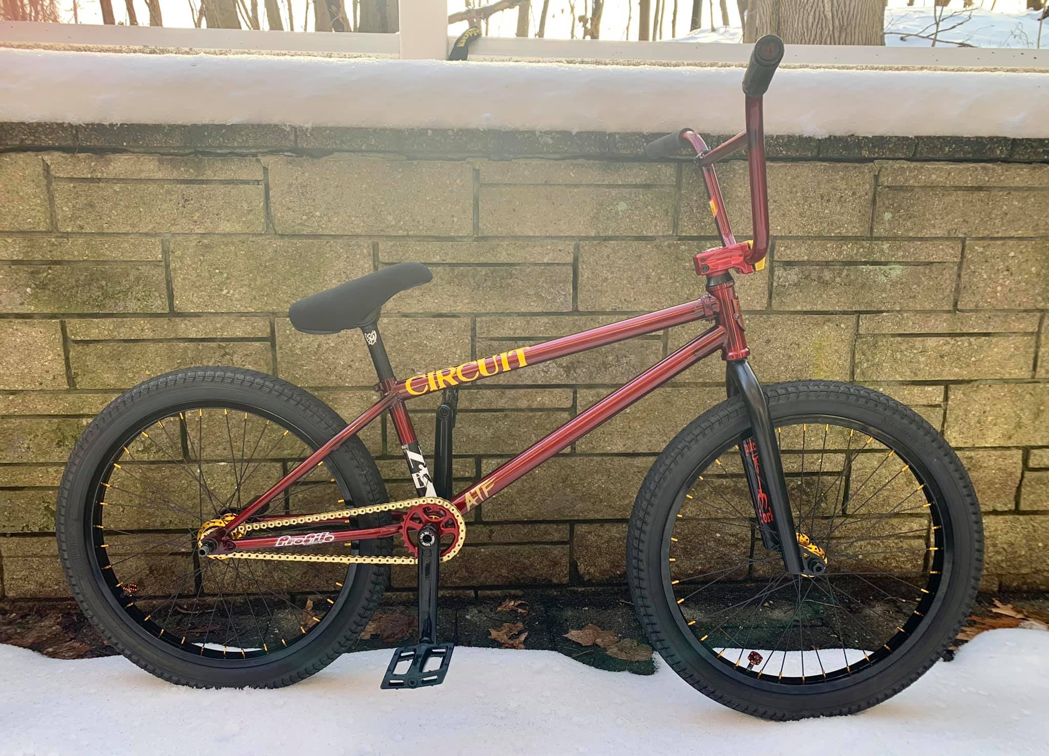 S&M ATF 22-inch BMX bike with custom parts