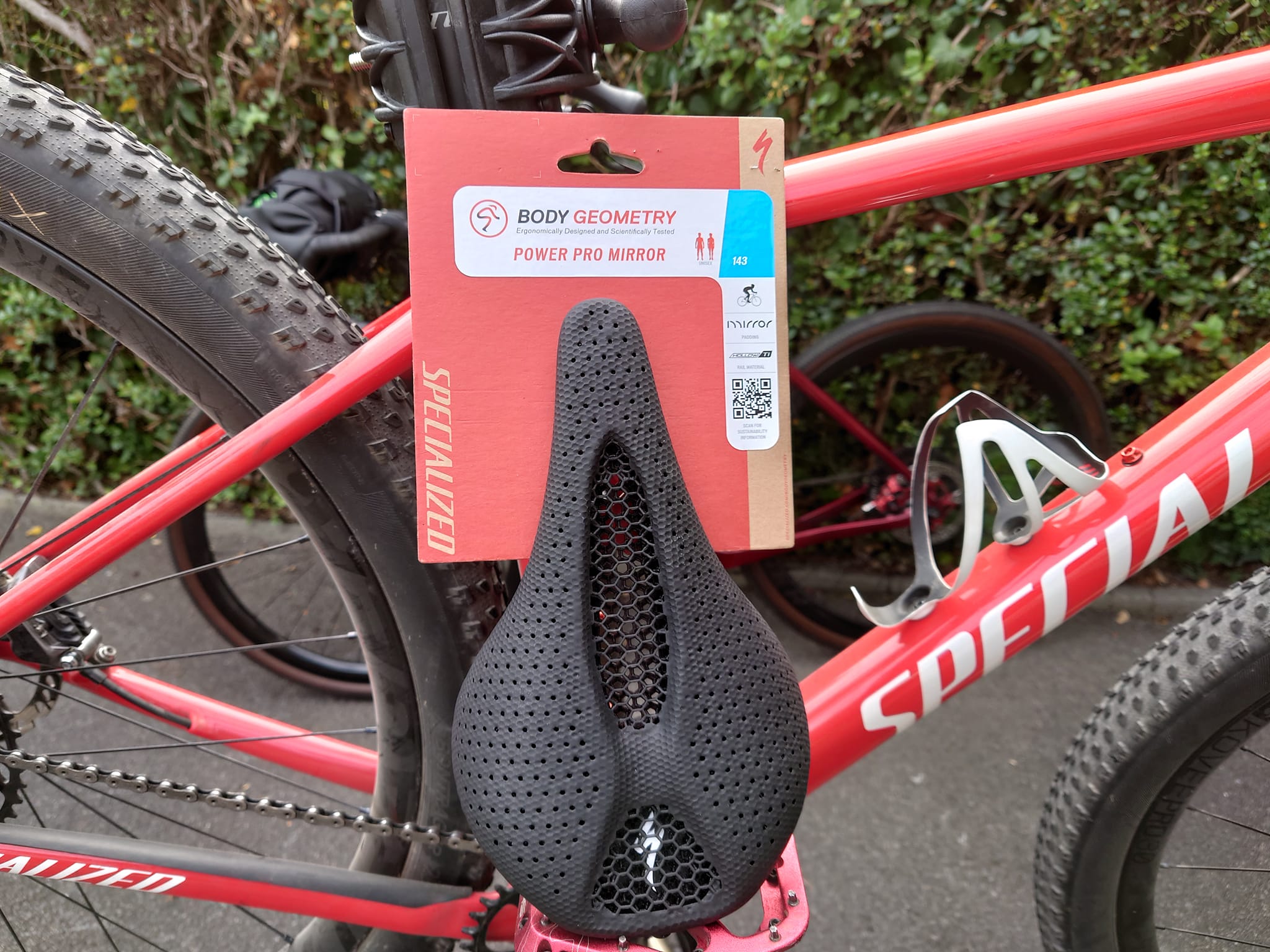 Specialized Power Pro mirror on Carbon Epic