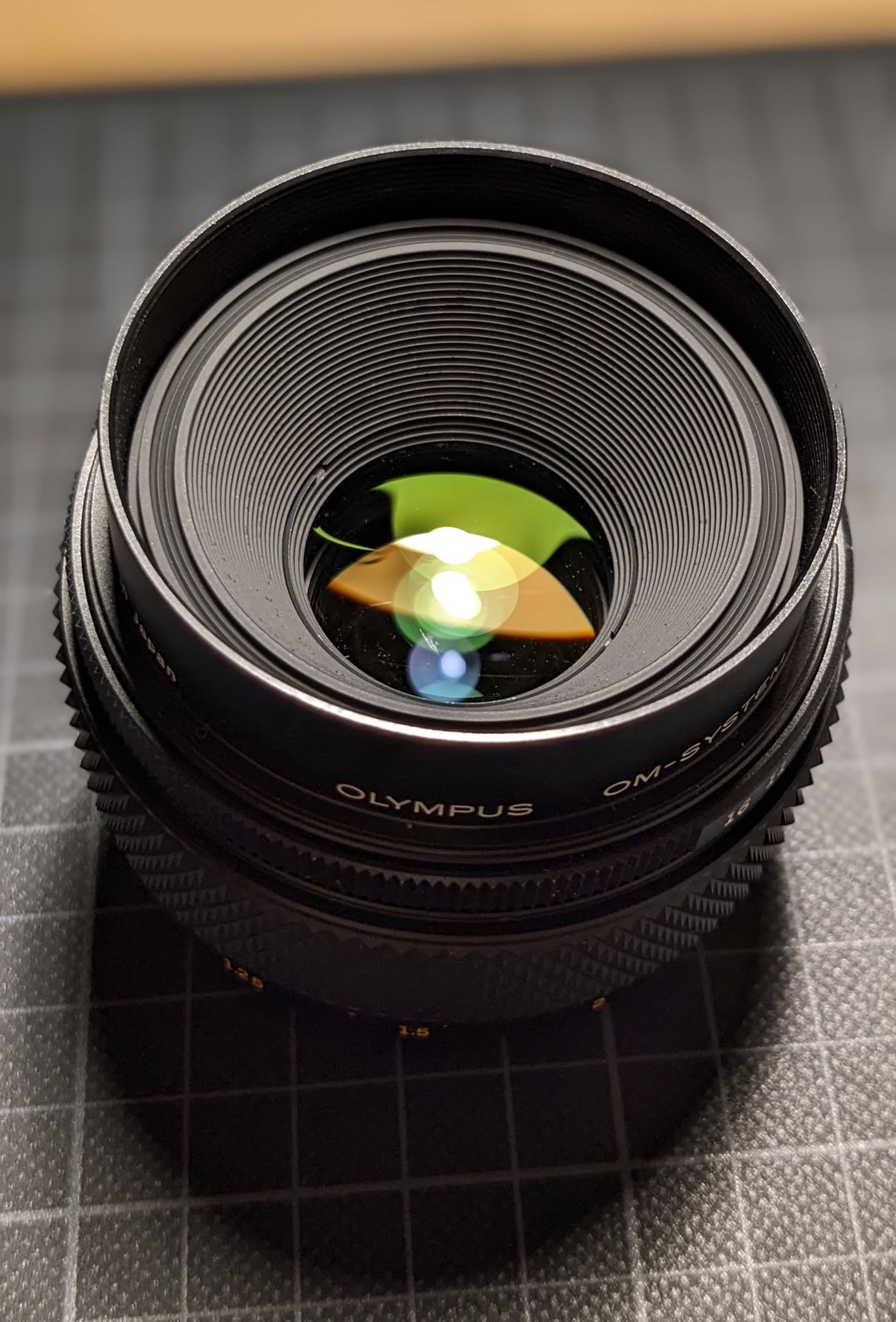 Hi, this is an Olympus Auto Eye with a 45mm 2.8 Zuiko lens that I