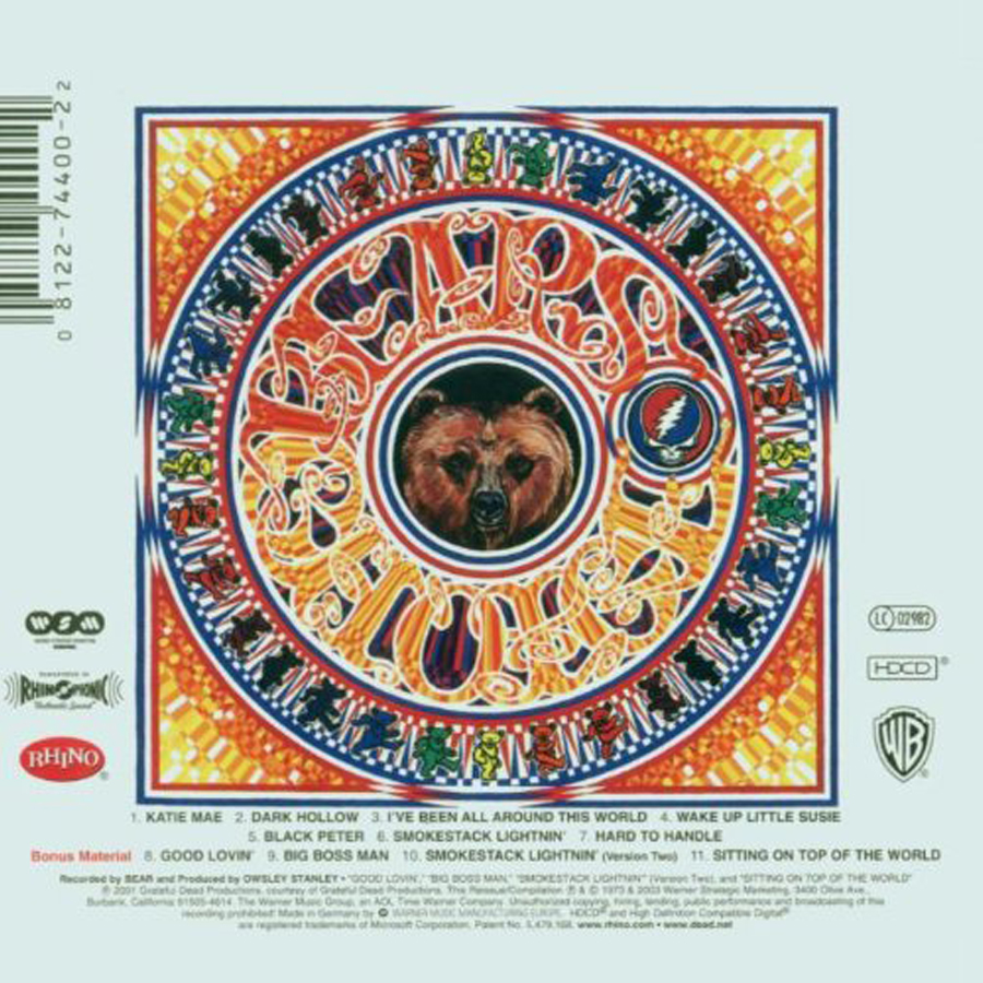 History of the Grateful Dead Vol. 1, (Bear's Choice).More