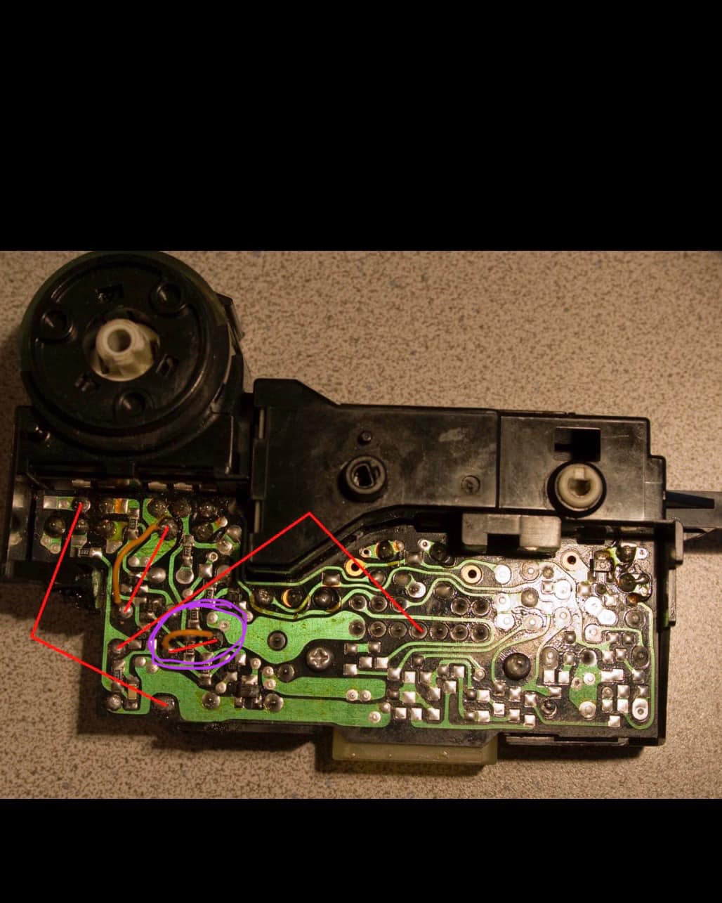 Fixed wiper switch on FC3S RX7