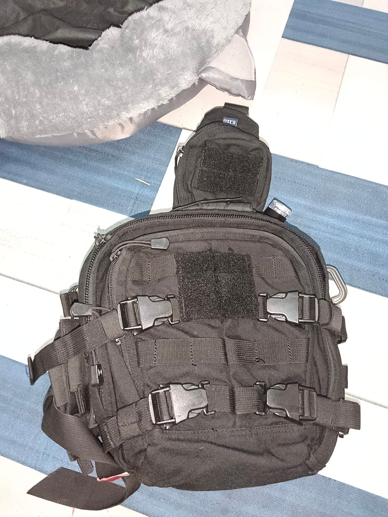 Gently used coach backpack for sale