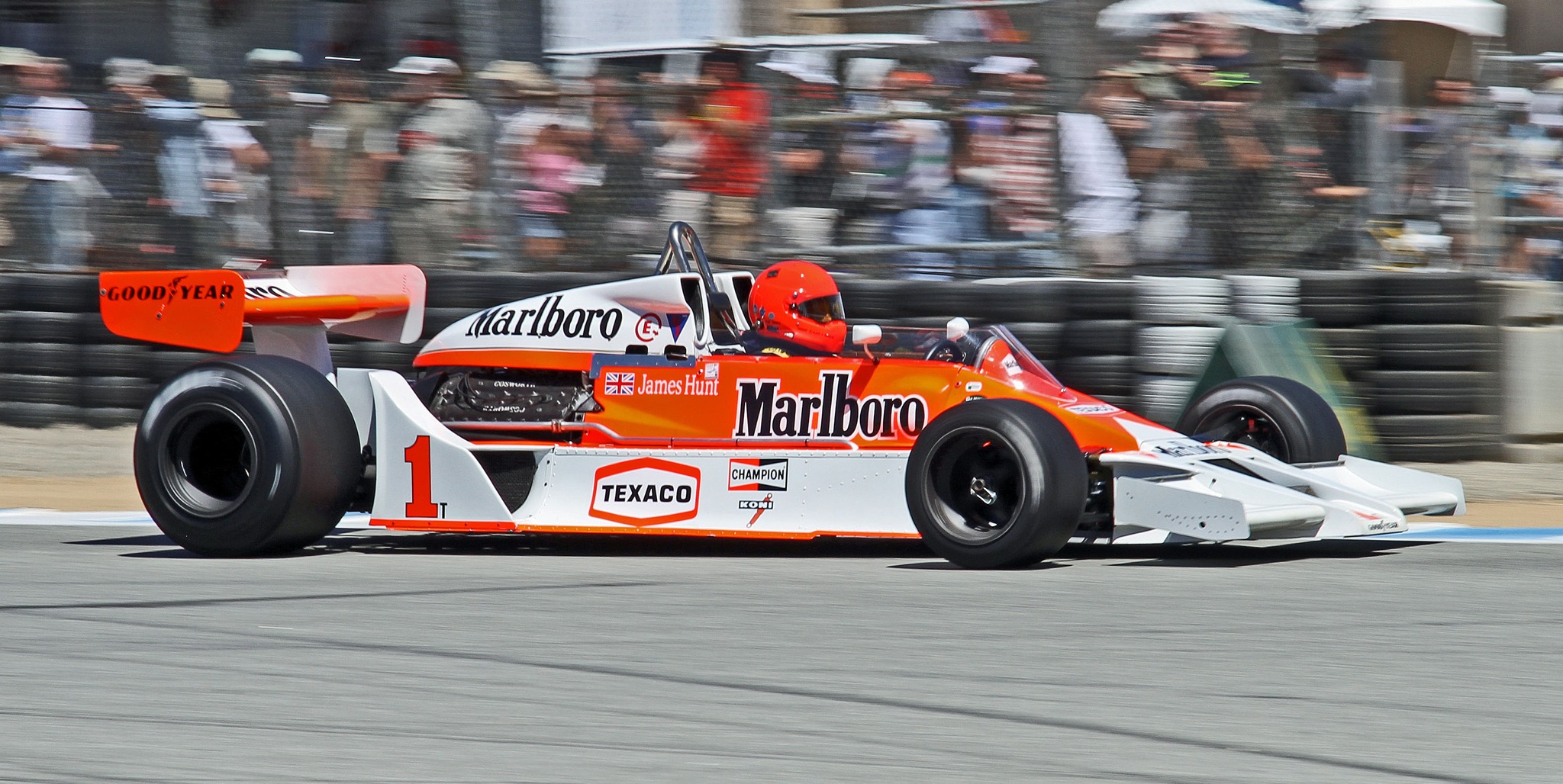 The 1993 McLaren F1 XP4 Prototype of Rob Kauffman rests on the