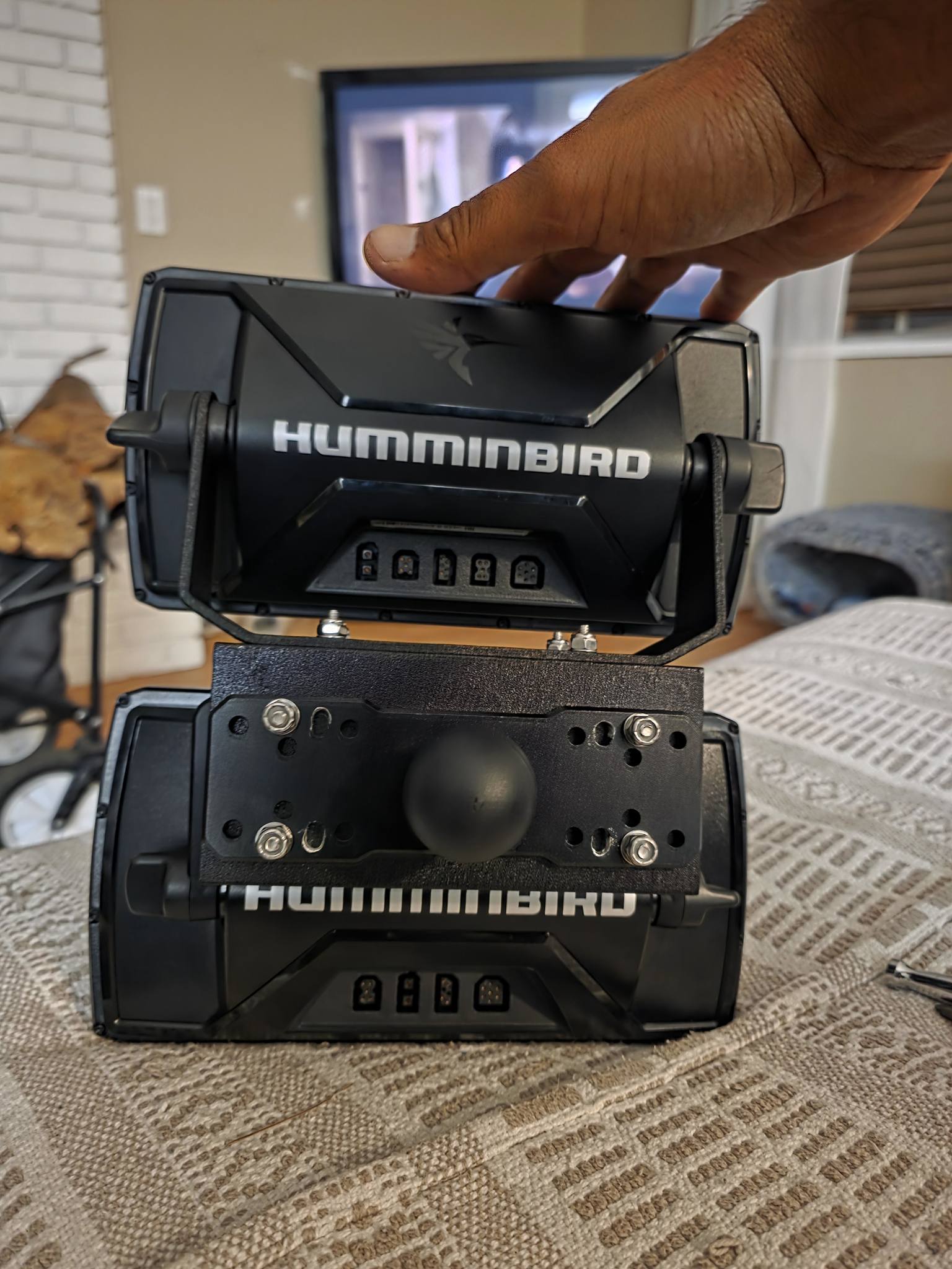 Humminbird Tips and Tricks | Some diy dual screen mount I made | Facebook
