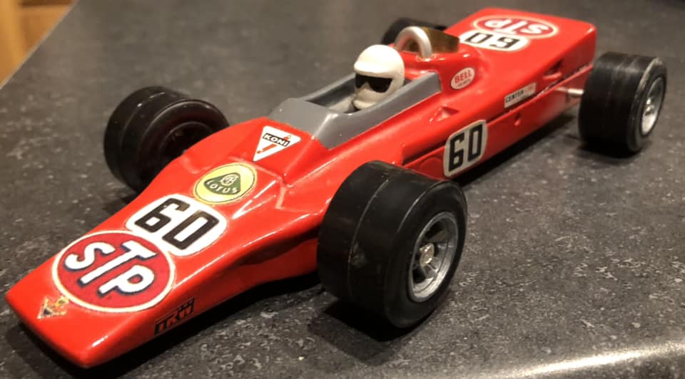 Year 1968 Lotus 56 IndyCar powered by a Pratt & Whitney gas