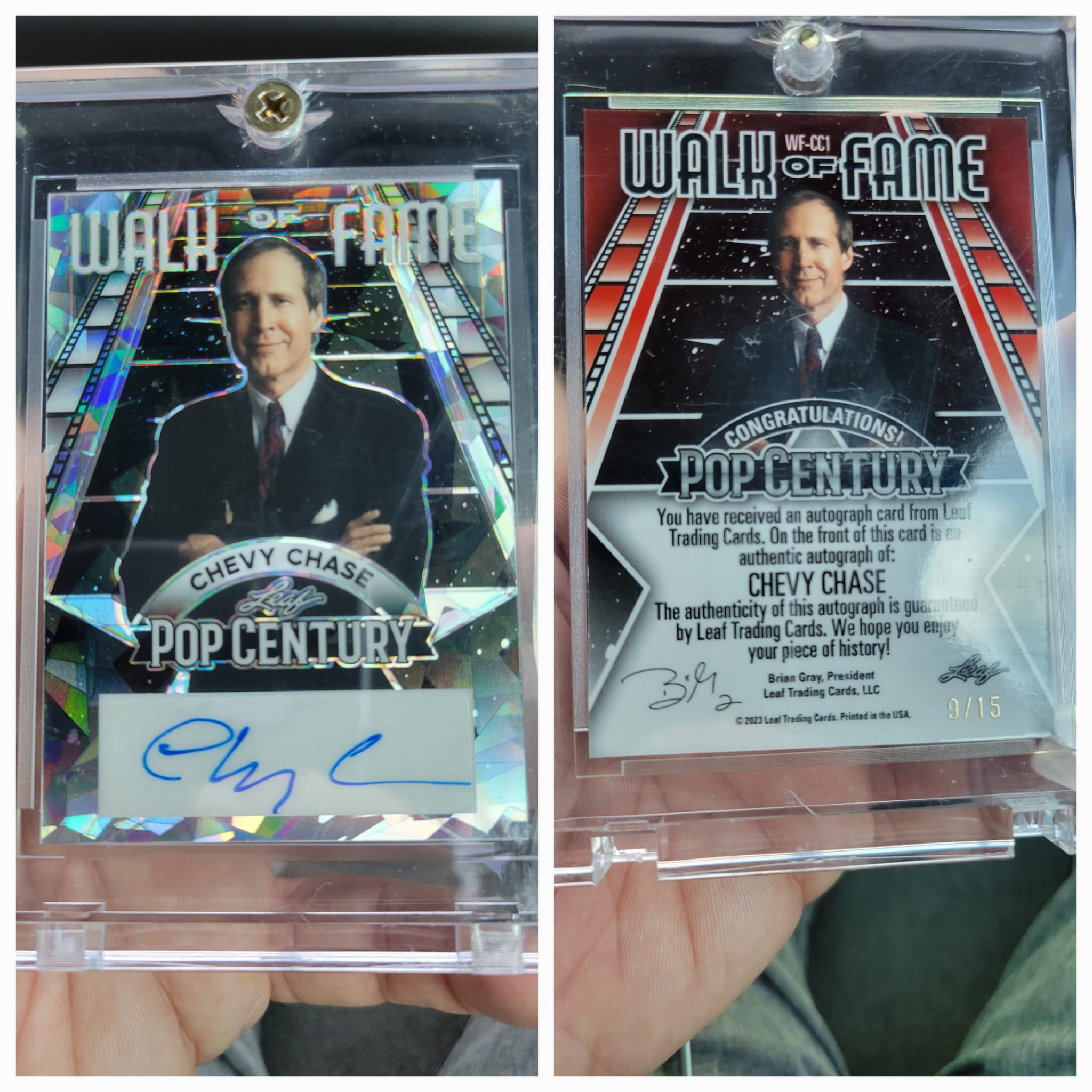Showing off Leaf Metal Pop Century non-sports cards collection
