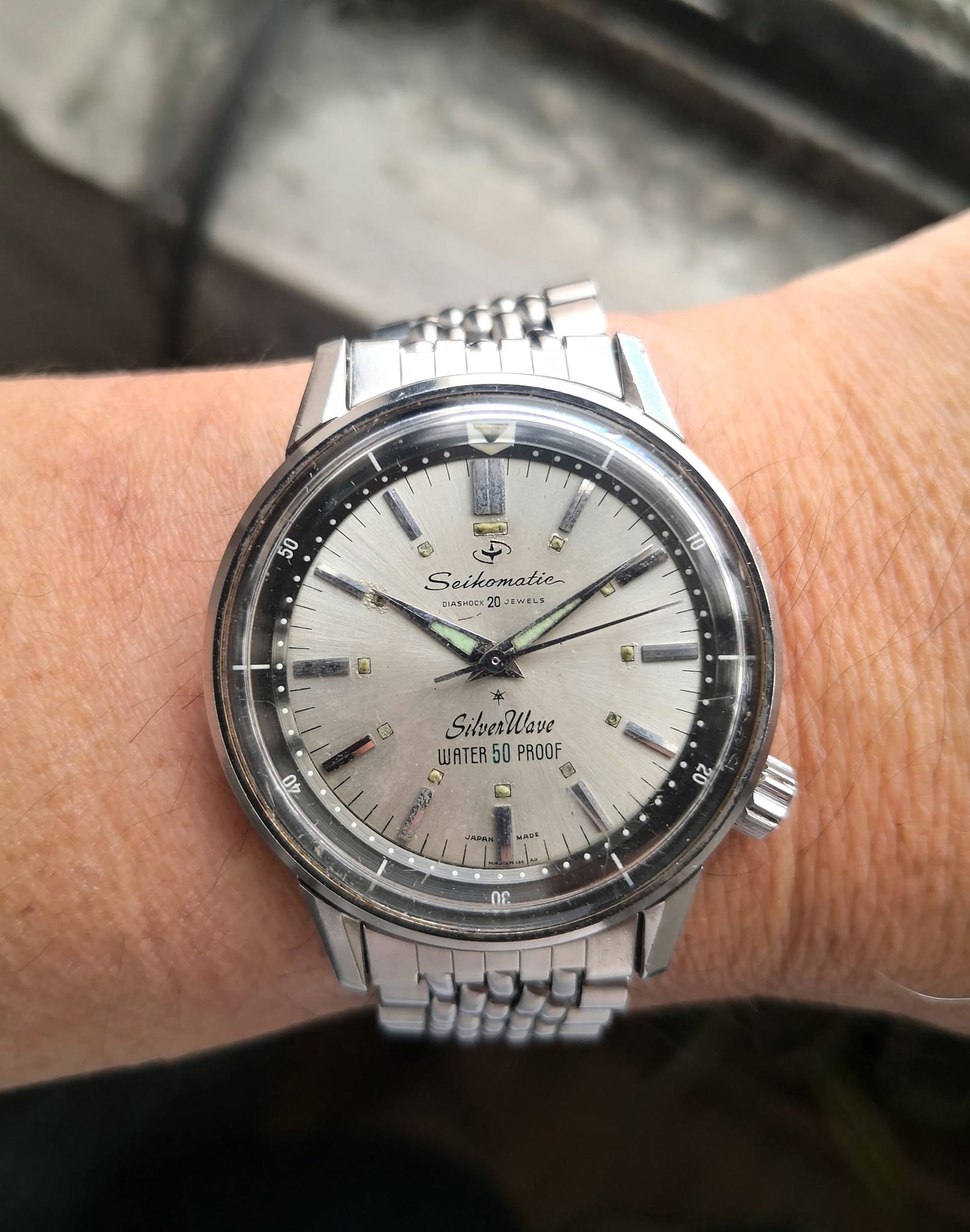 Seiko Seikomatic Silverwave J12082
