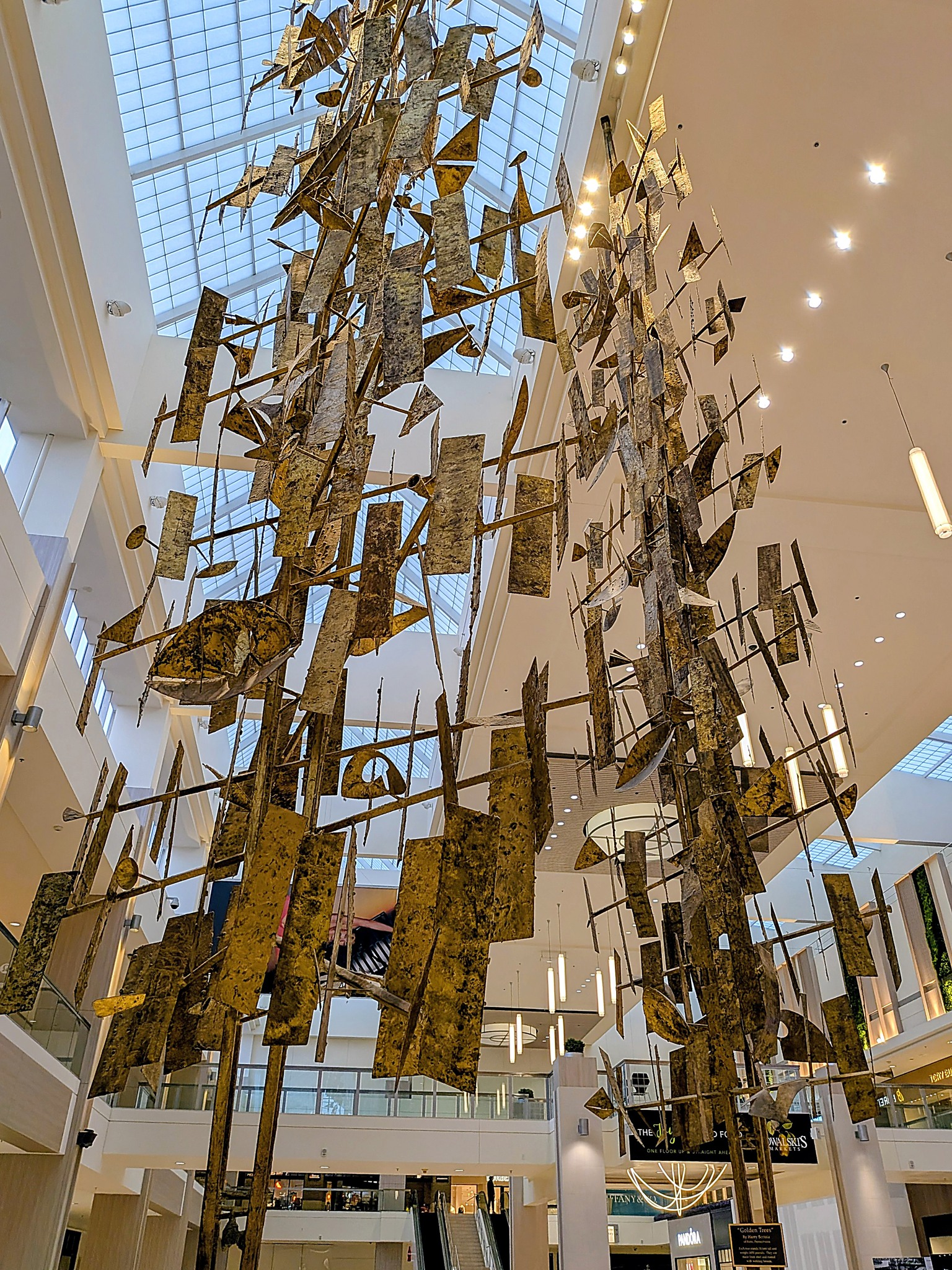 Golden Trees by Harry Bertoia at Southdale