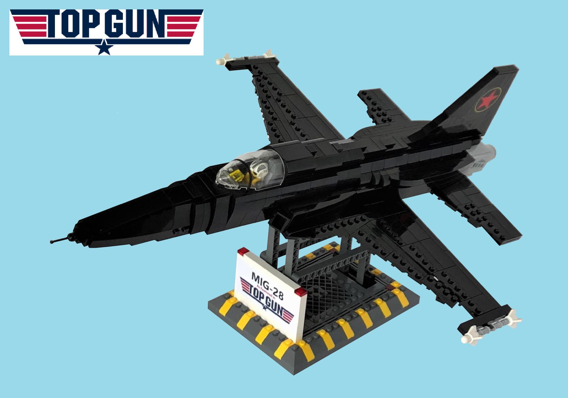 b>COBI TOP GUN (1986) MIG-28 Aircraft</b> - <b></b