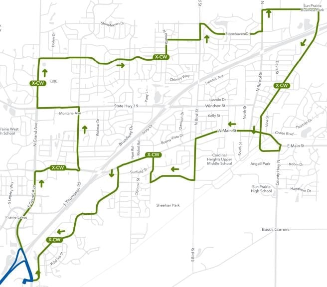 Sun Prairie Politics Only Local | Here is a map of the first draft of a ...