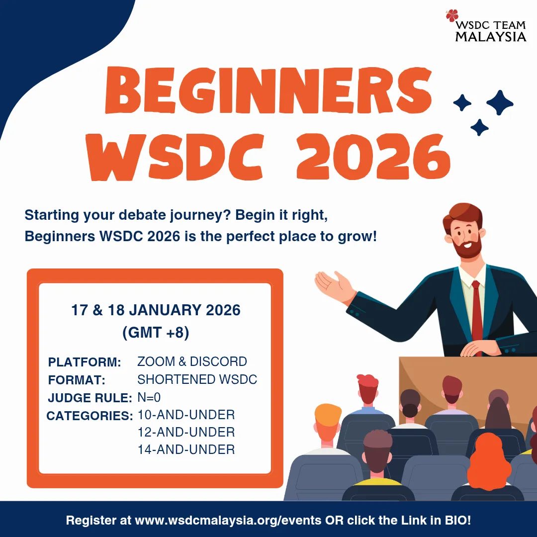 Indian Parliamentary Debating | WSDC Team Malaysia proudly announces ...