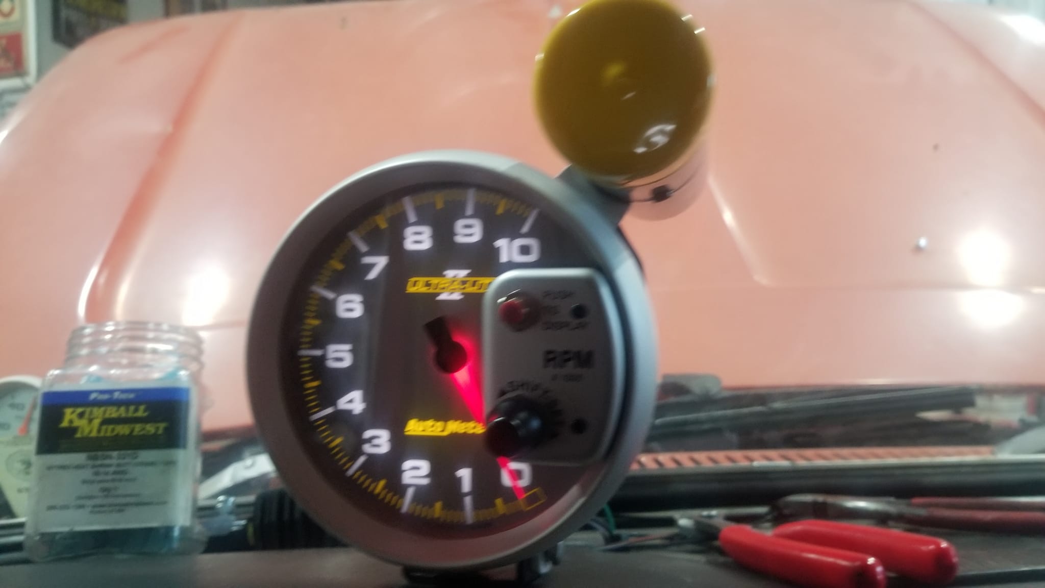 Autometer Sport Comp Tach Monster 120 อ 蓝雅事部 R sge 温無前 高製 