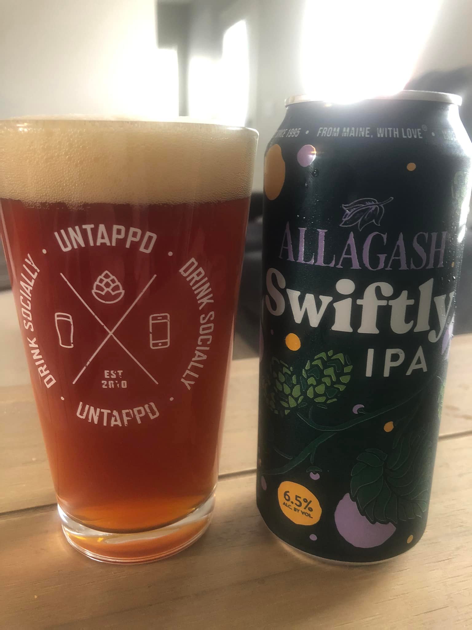 Always happy hour. Maine, USA