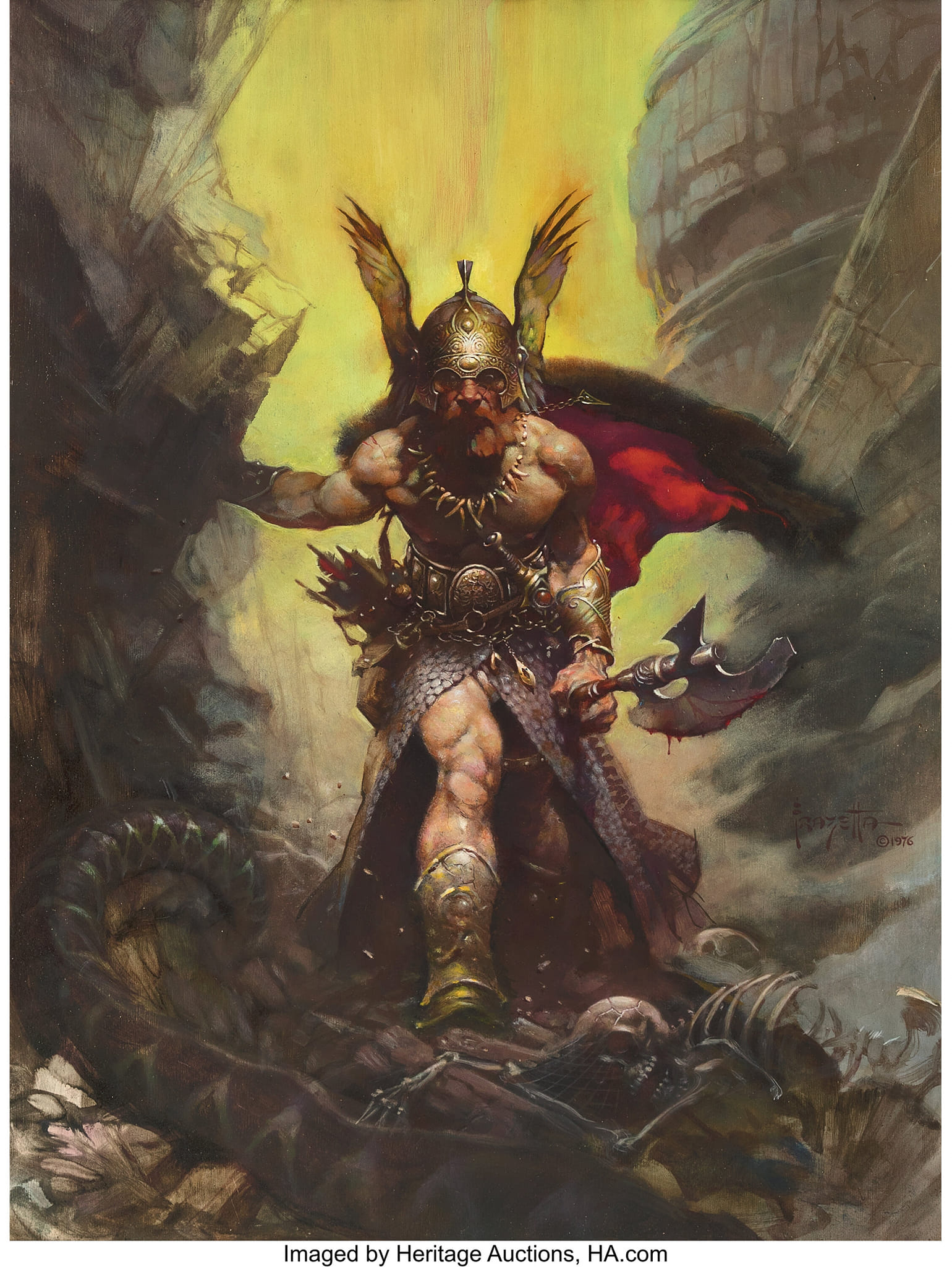 Frank Frazetta's 'Dark Kingdom' Sells For $6 Million to Rule the
