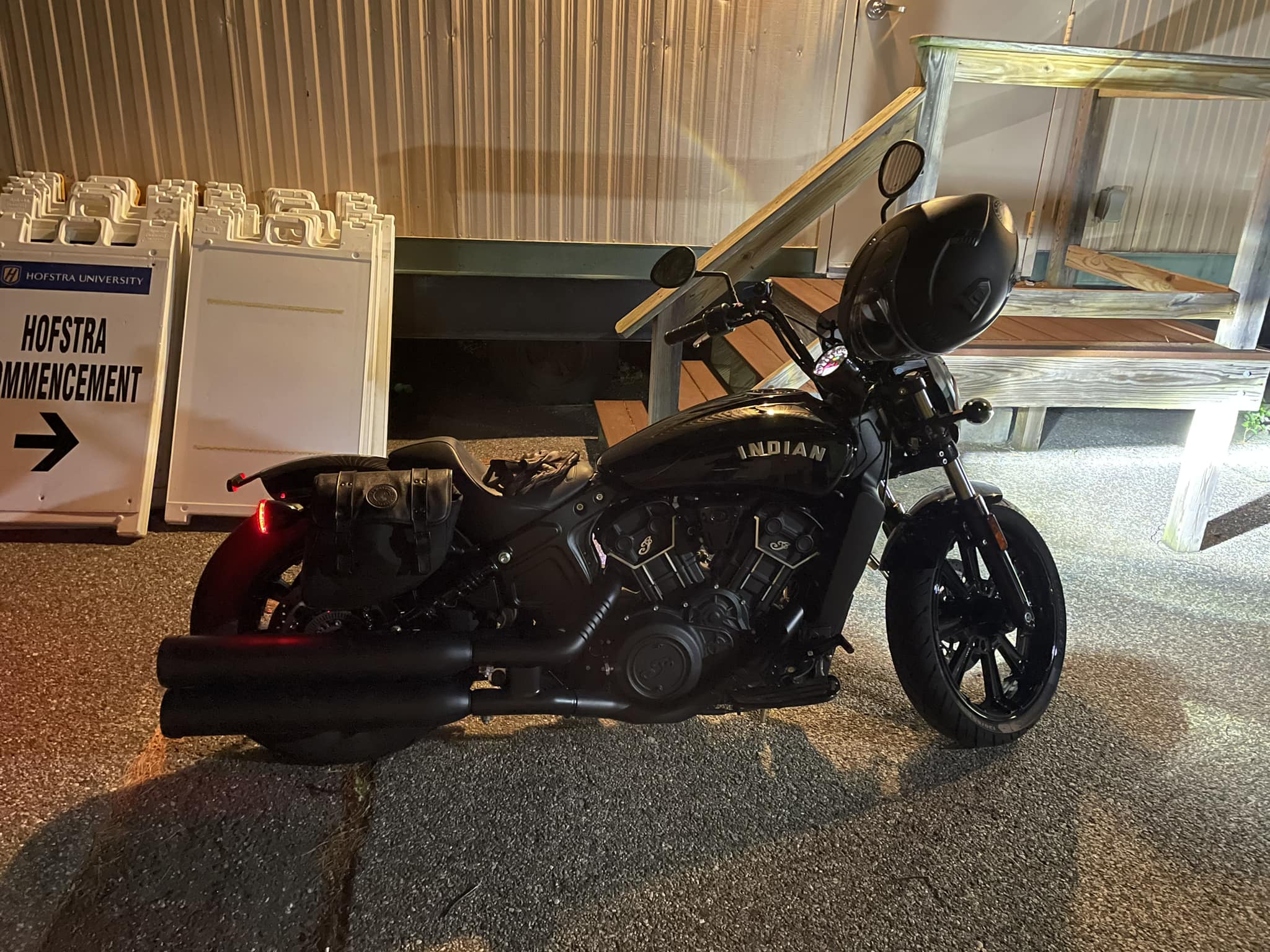 A nice night ride….love my Lucy